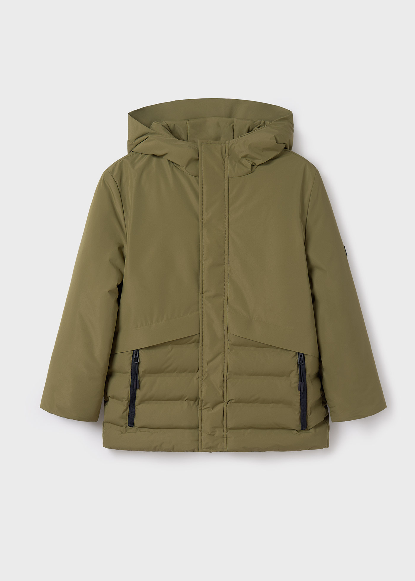 Boy Parka Jacket Khaki Mayoral