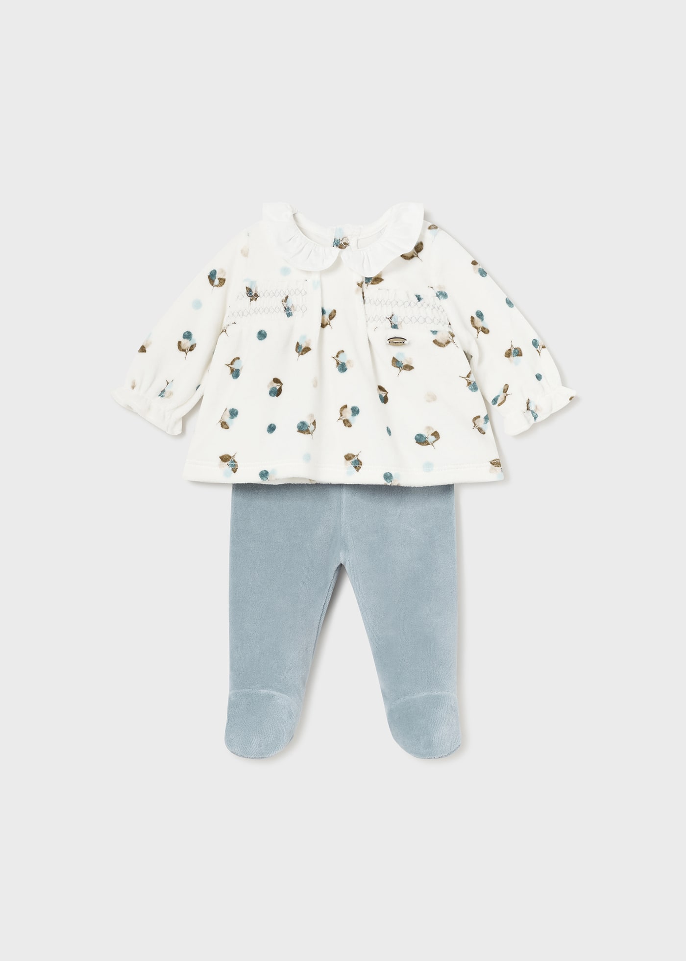 Newborn T-Shirt and Footed Pant Set