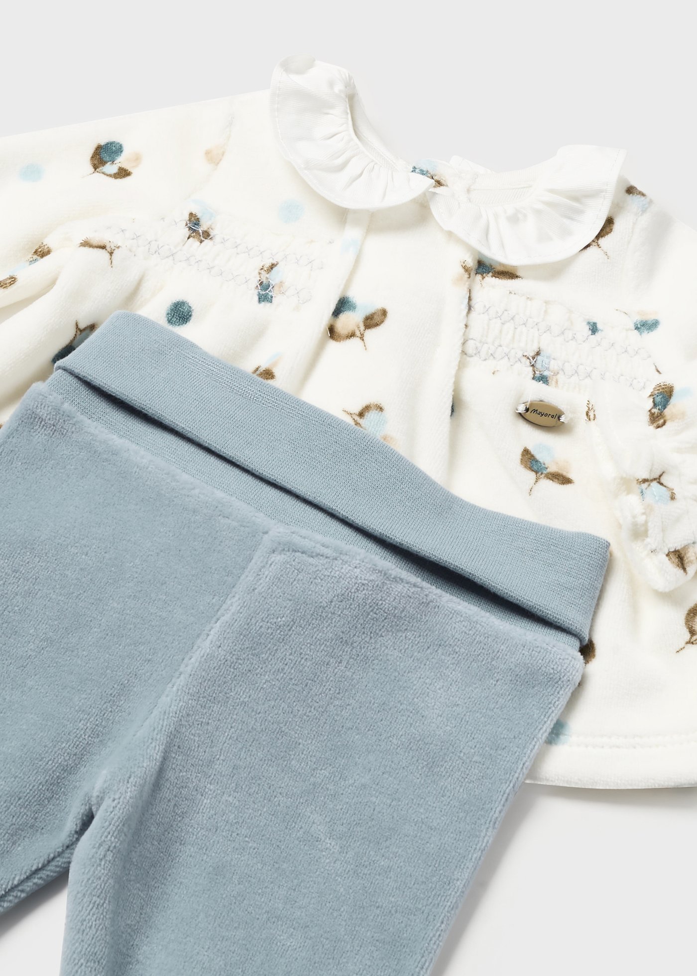 Newborn T-Shirt and Footed Pant Set