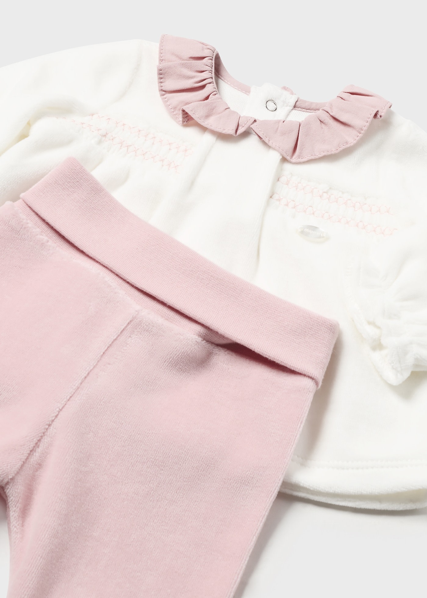 Newborn T-Shirt and Footed Pant Set