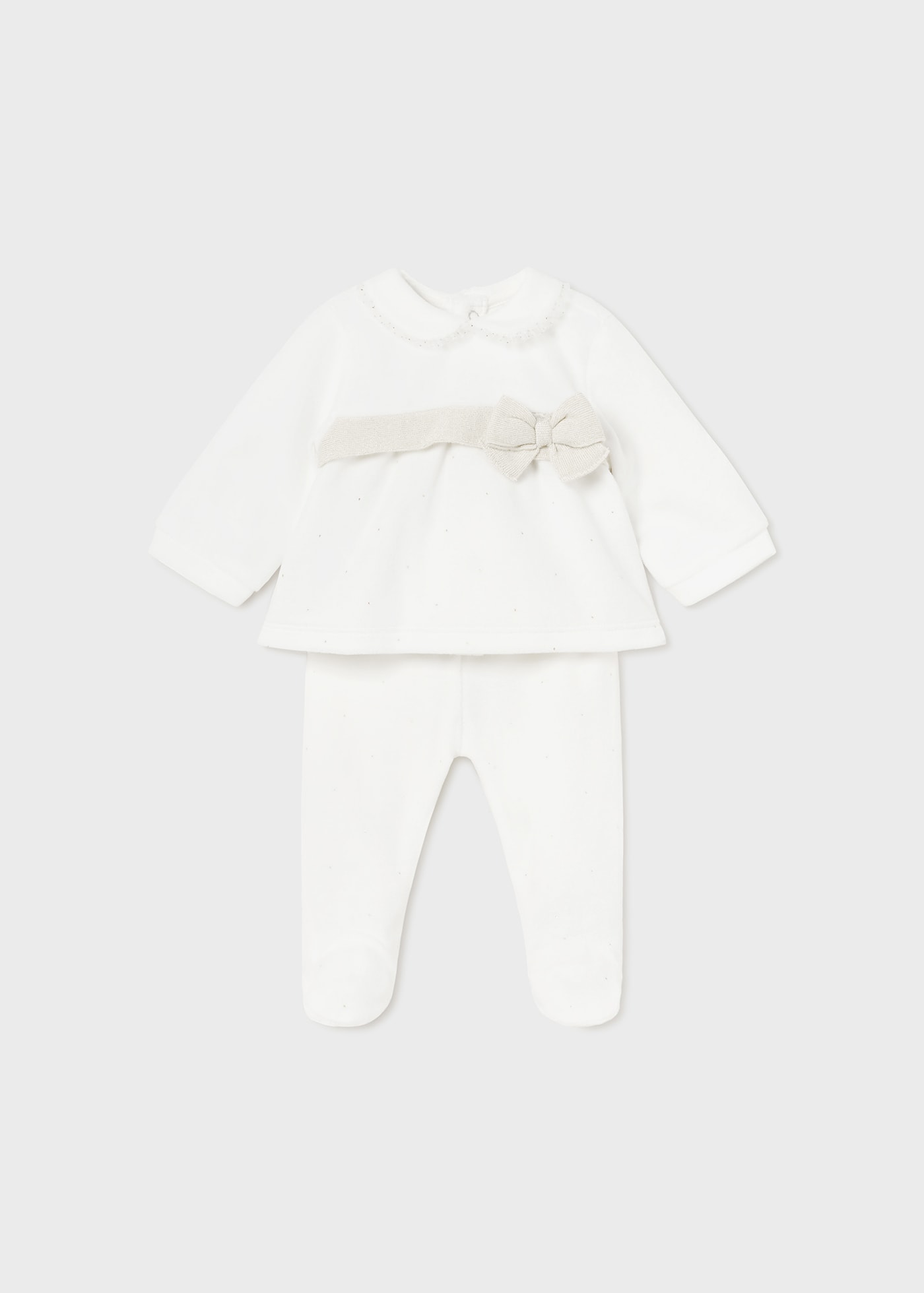 Newborn T-Shirt and Footed Pant Set