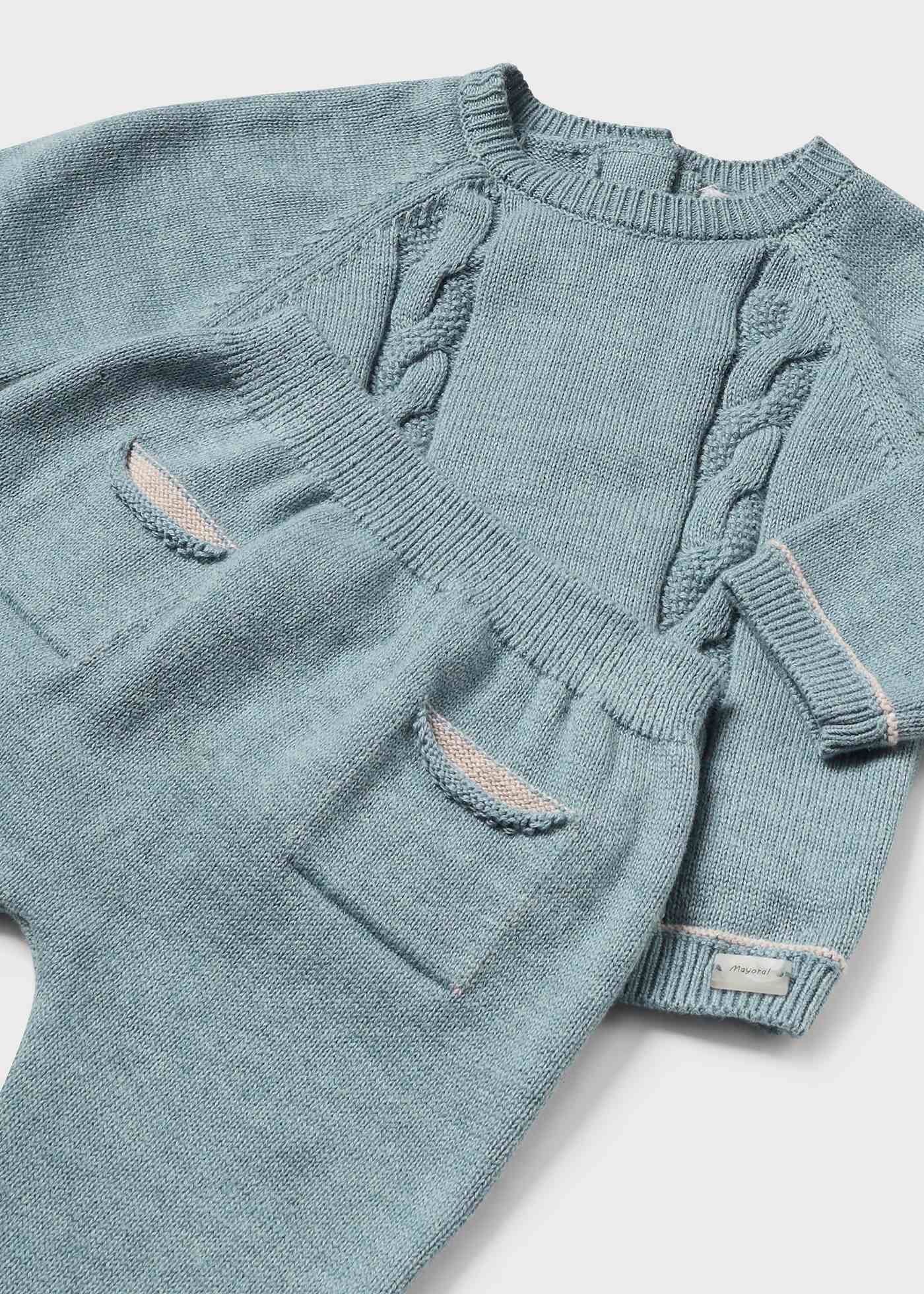 3-piece knitted set newborn baby boy