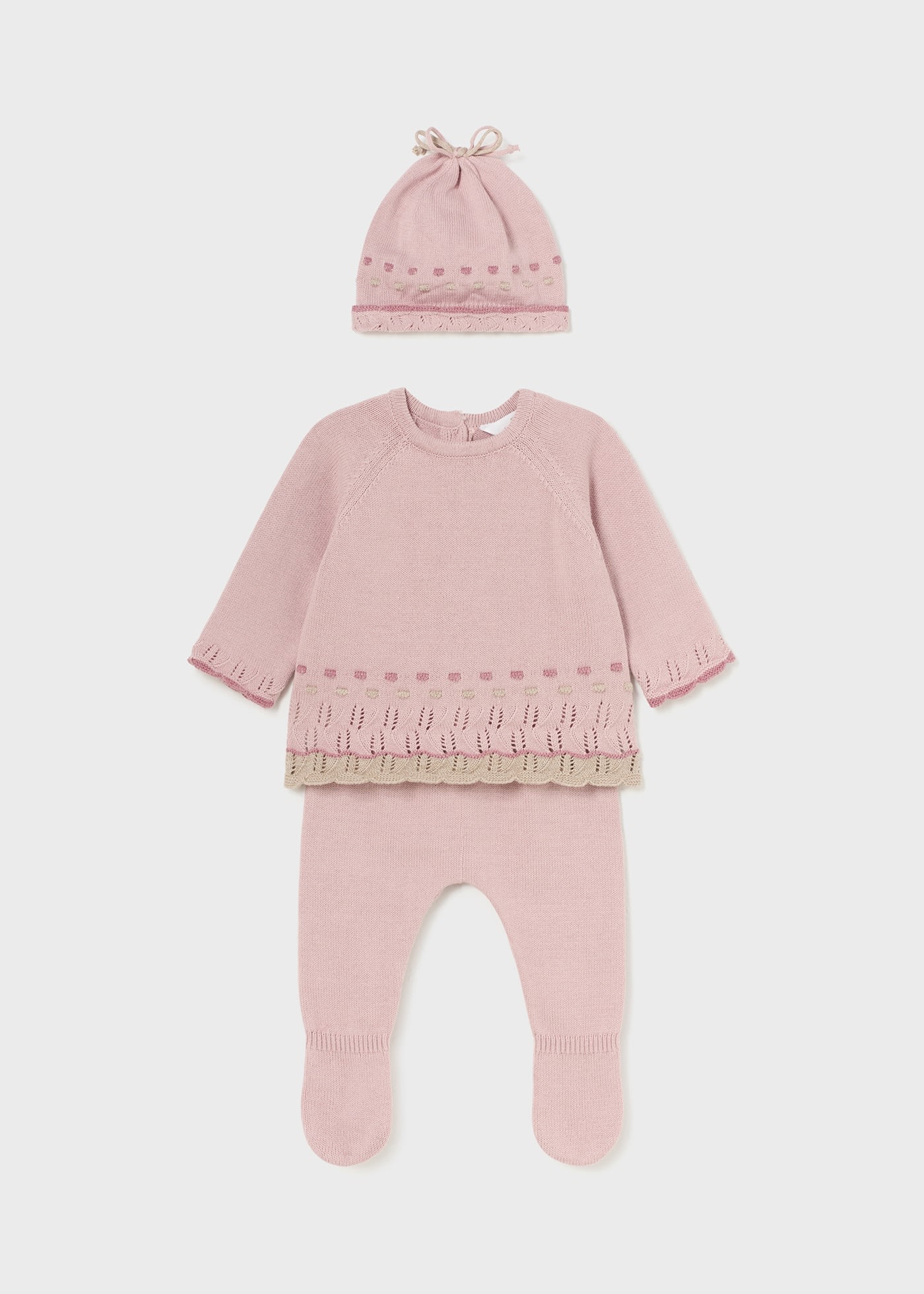 Newborn 3 Piece Knit Set