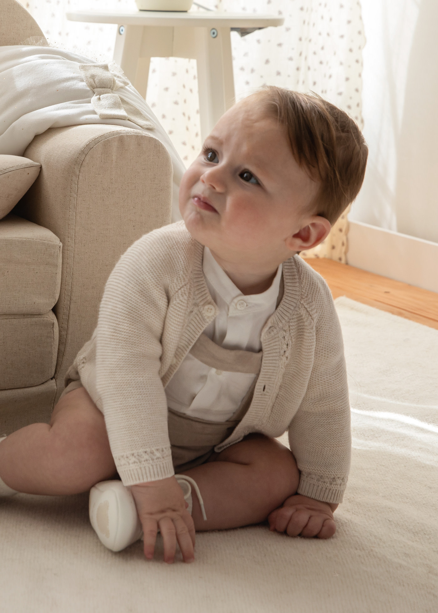 Newborn Tricot Cardigan