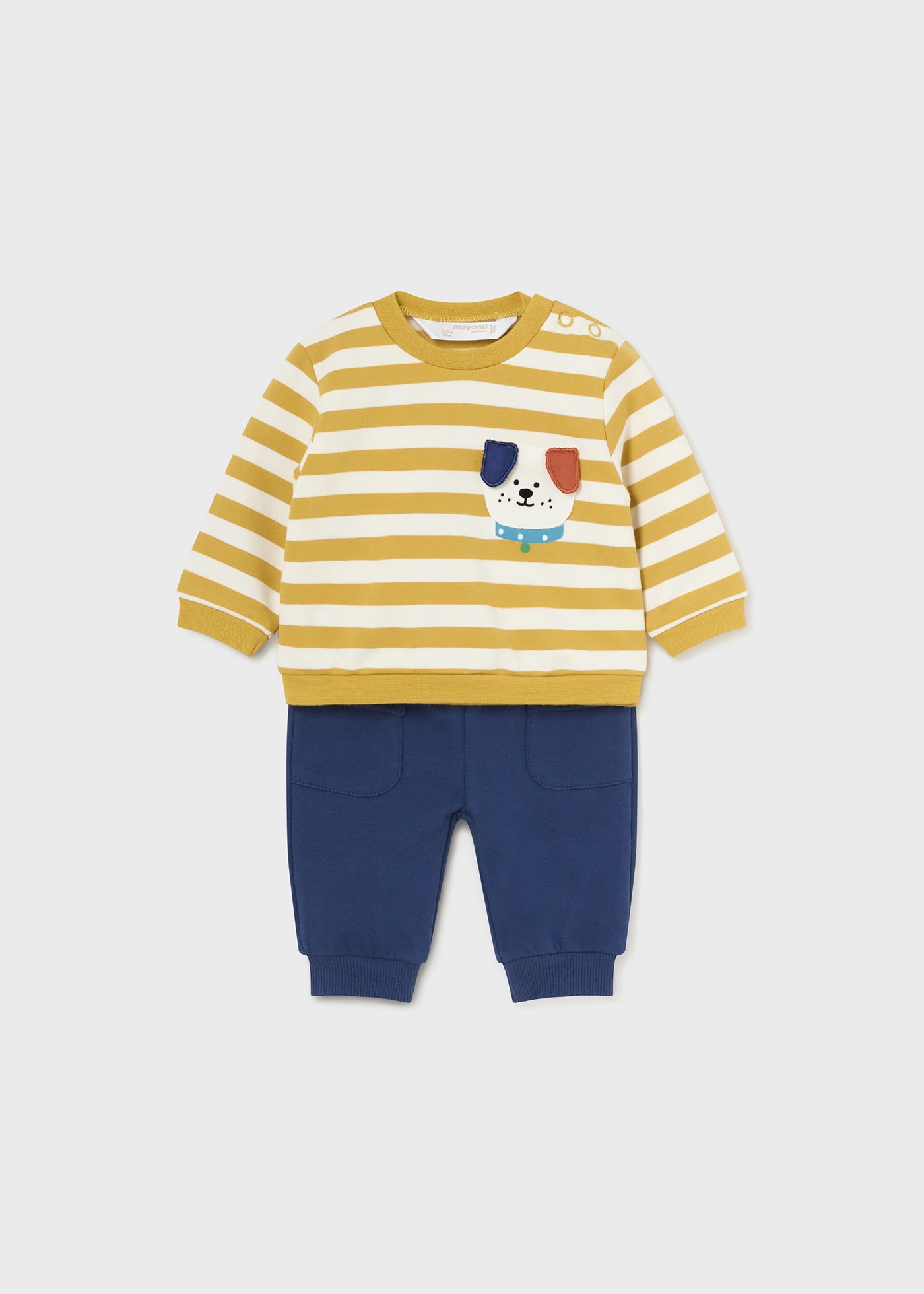 Completo 4 pezzi casual neonato