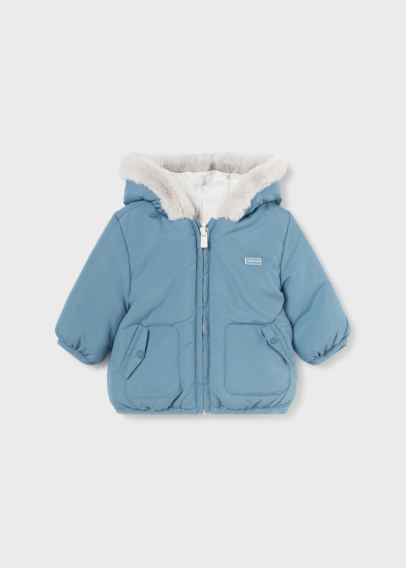 Newborn Boy Reversible Jacket