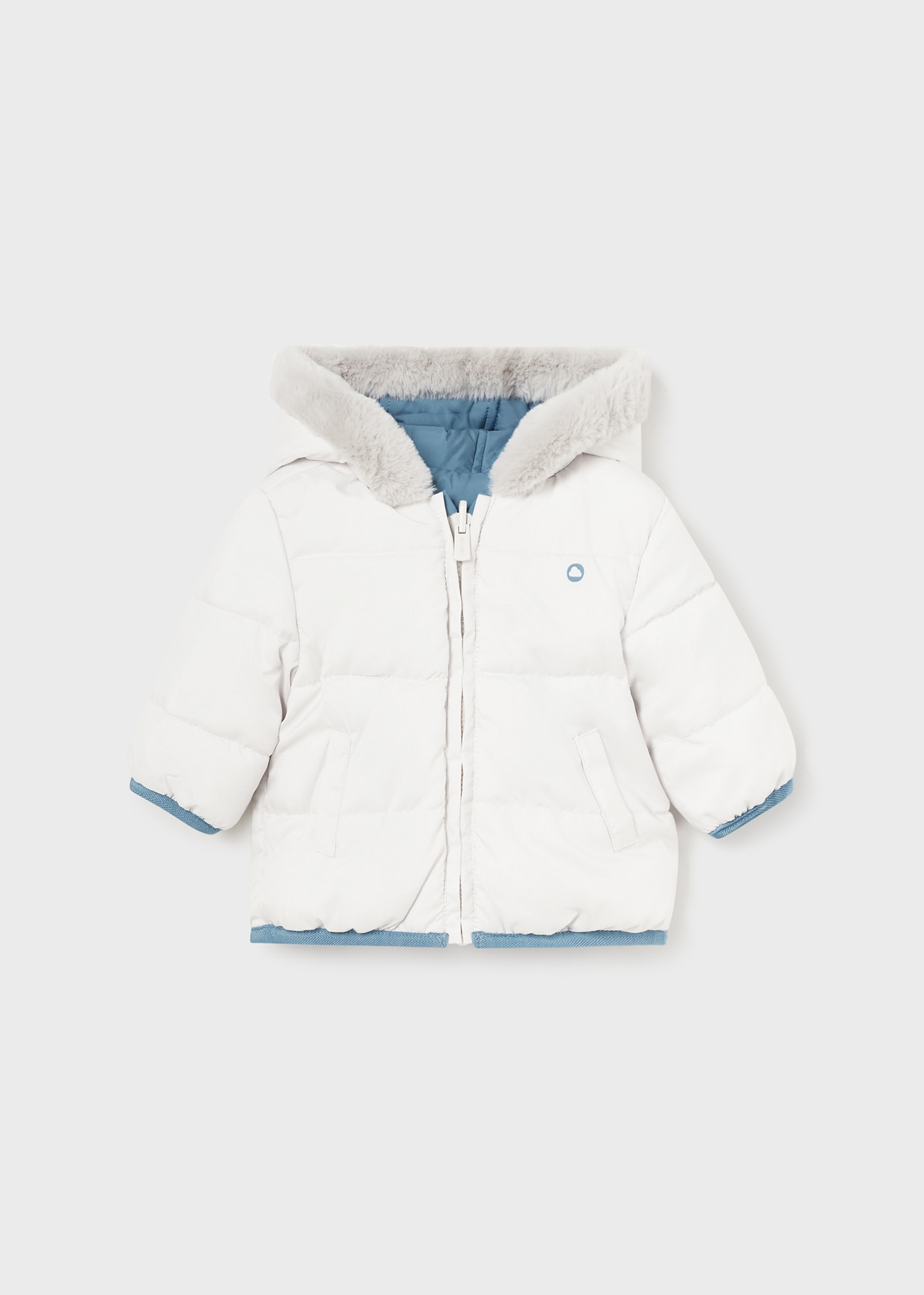 Newborn Boy Reversible Jacket