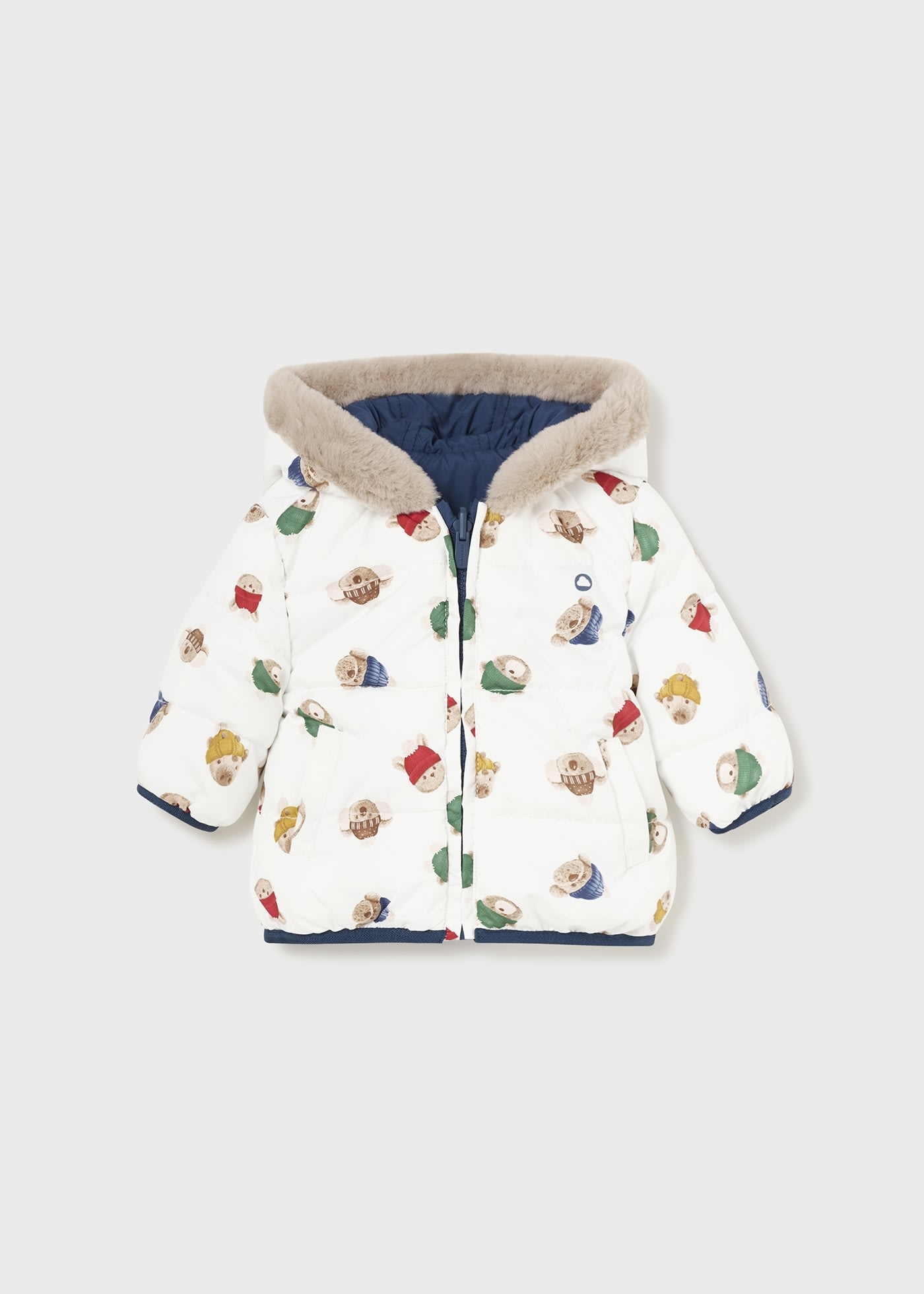 Newborn Boy Reversible Jacket