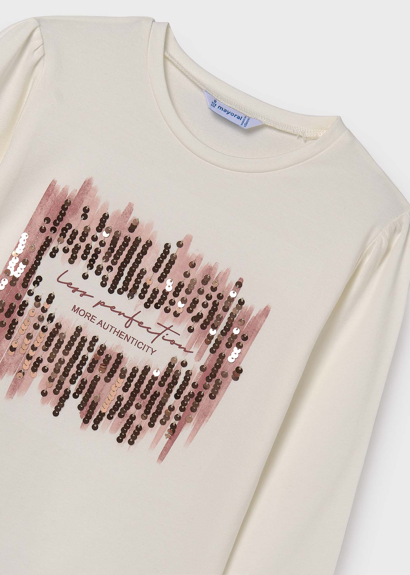 Tricou paiete fata