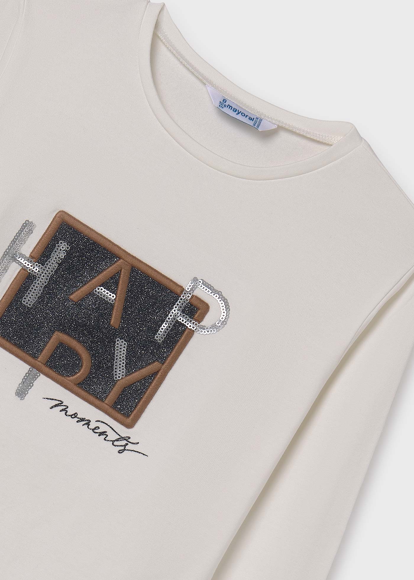 Tricou text paiete fata