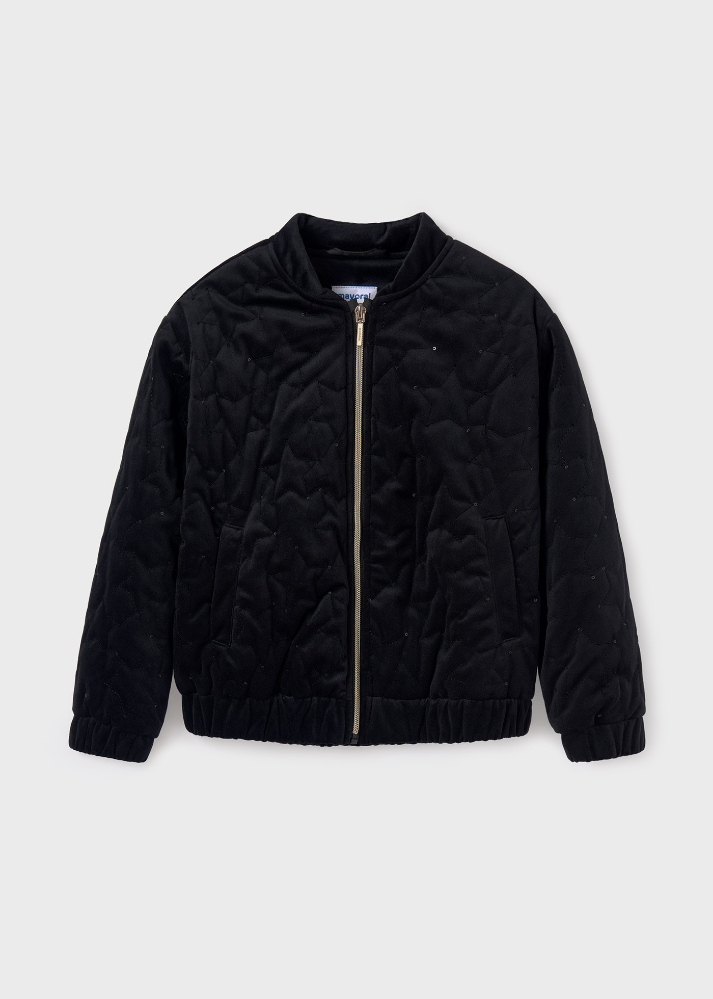 Jacheta bomber catifea fata