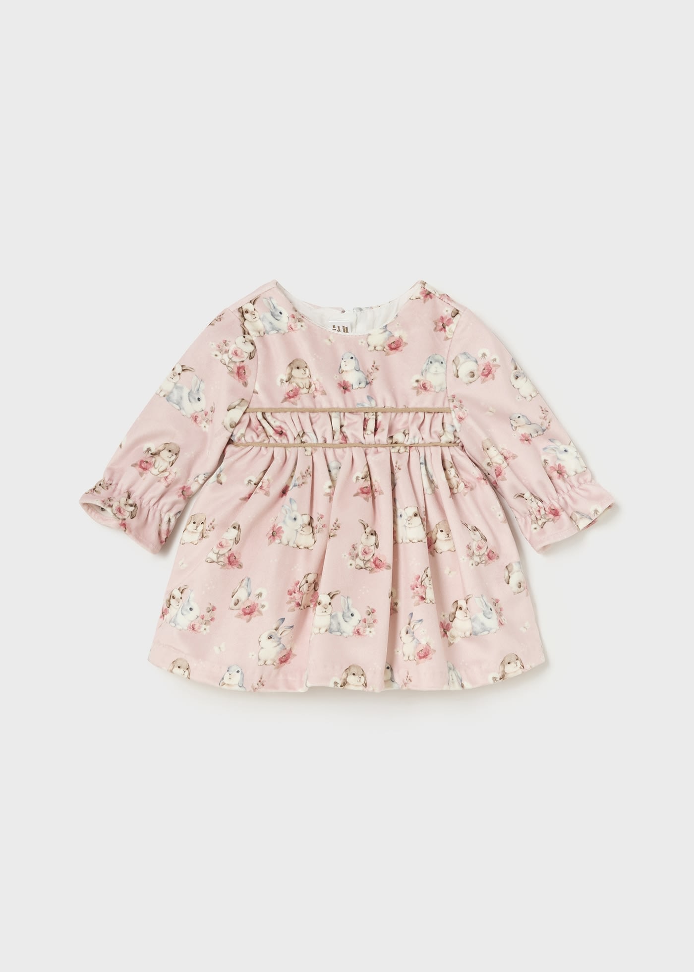 Newborn Girl Print Dress