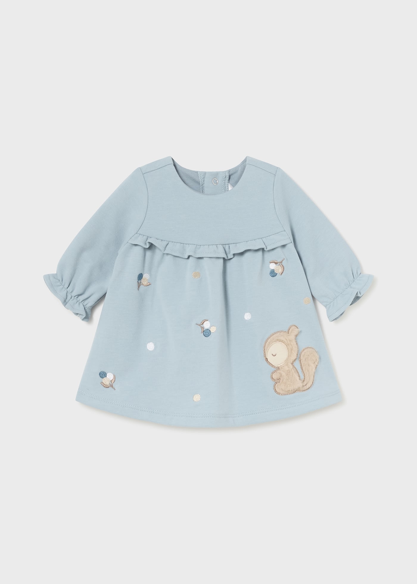 Vestito scoiattolo neonata