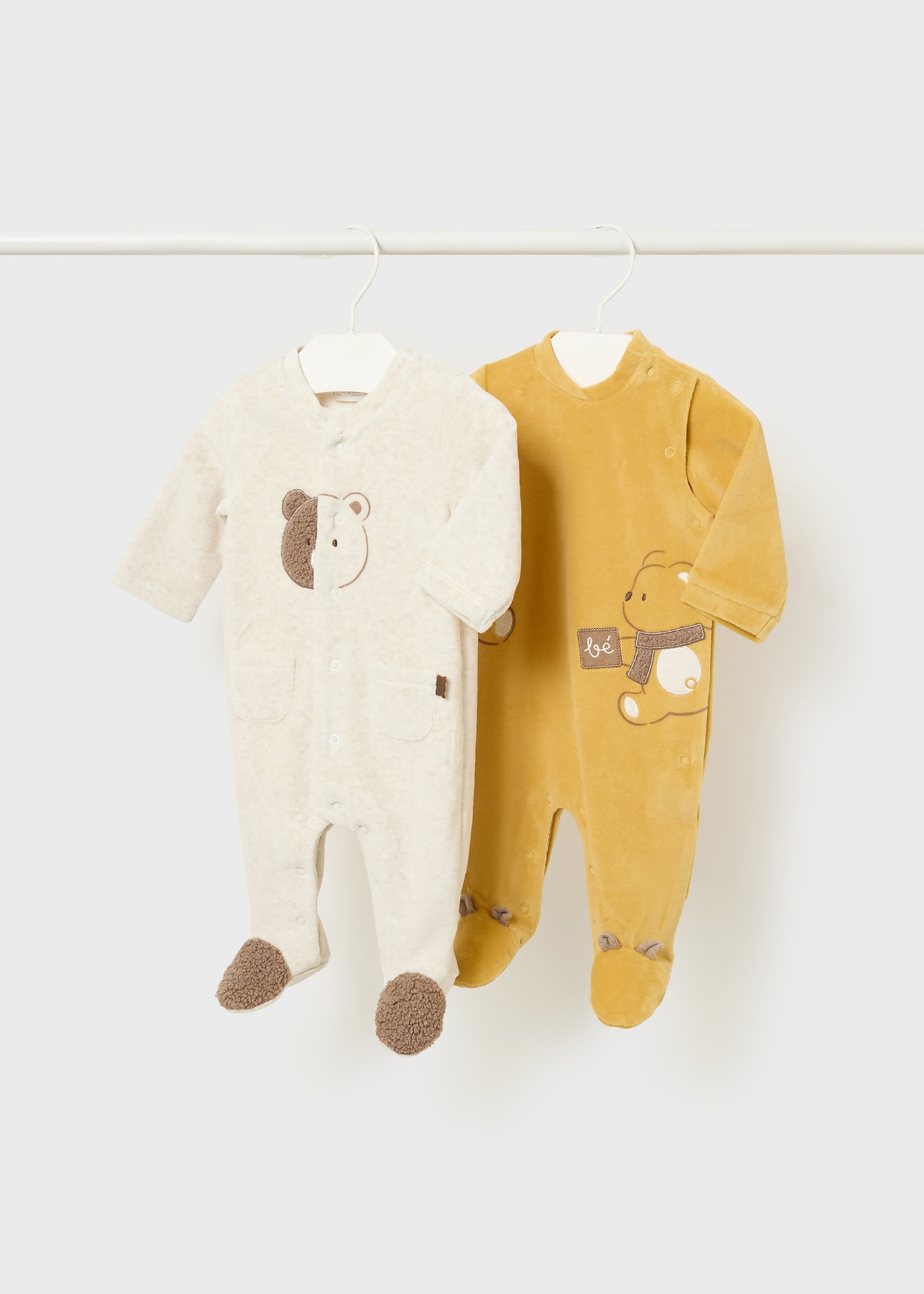 Set 2 pagliaccetti ciniglia neonato