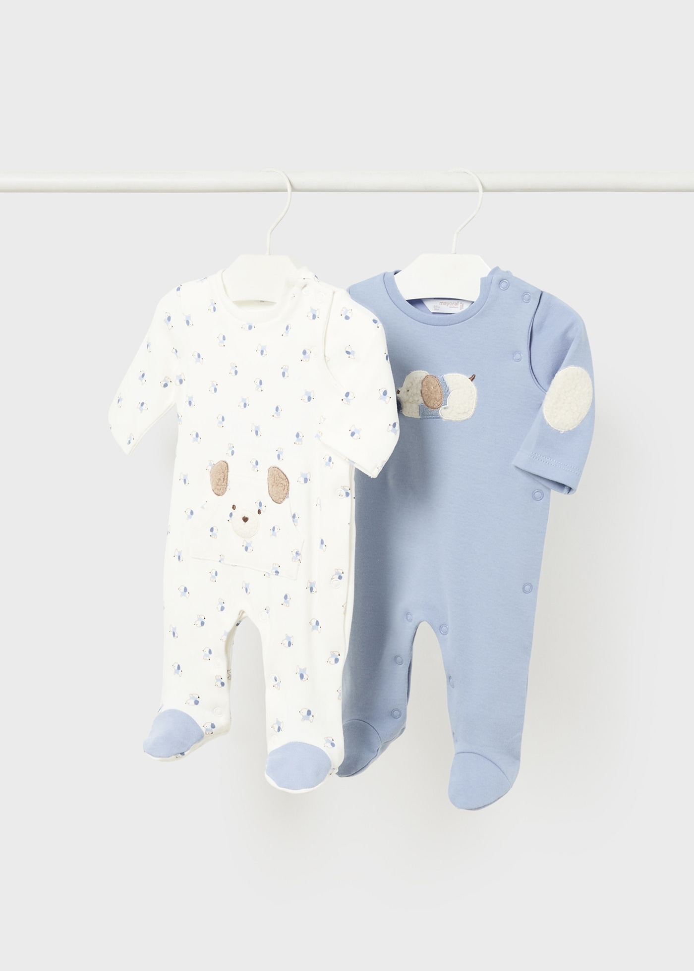 Newborn Boy Set of 2 Rompers