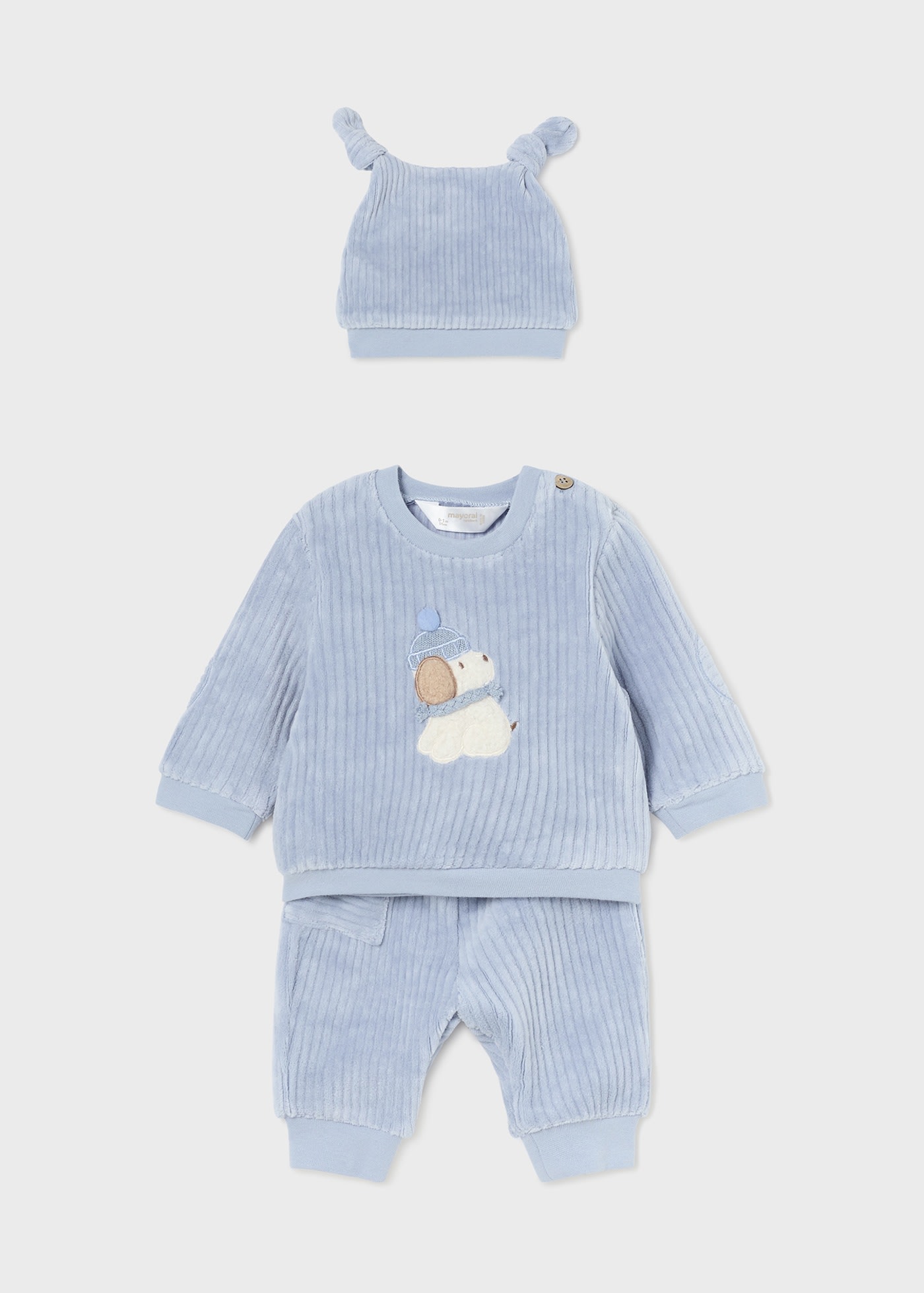 Newborn 3 Piece Corduroy Set