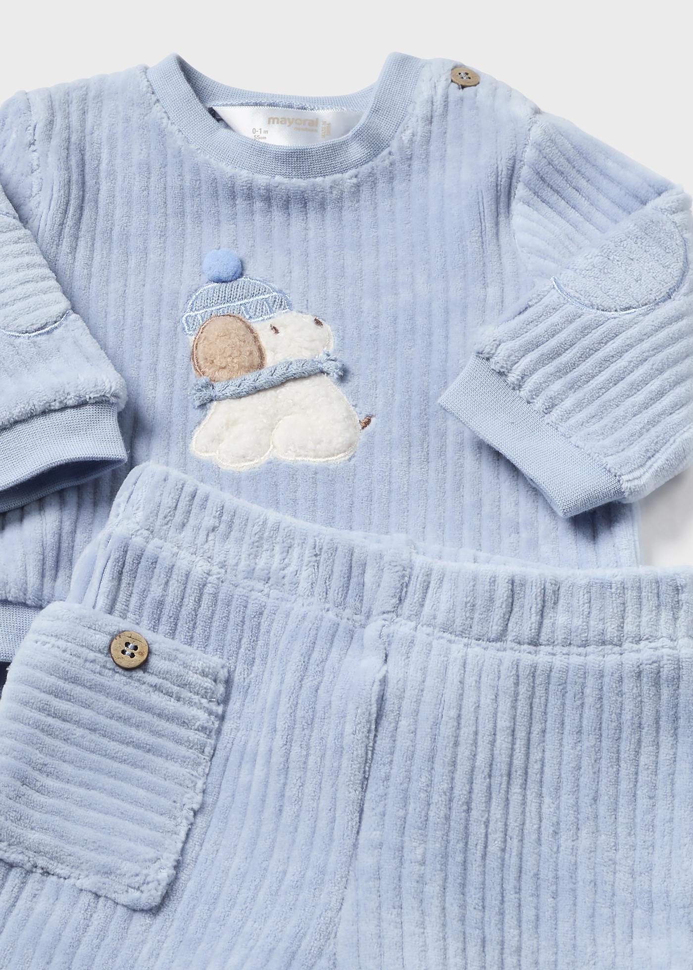 Newborn 3 Piece Corduroy Set