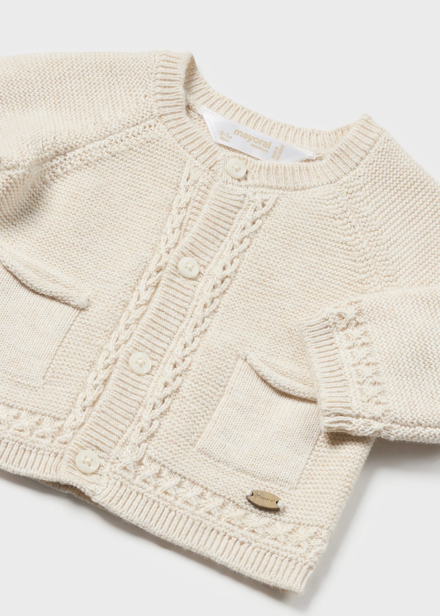 Strick-Cardigan Neugeborene Jungen