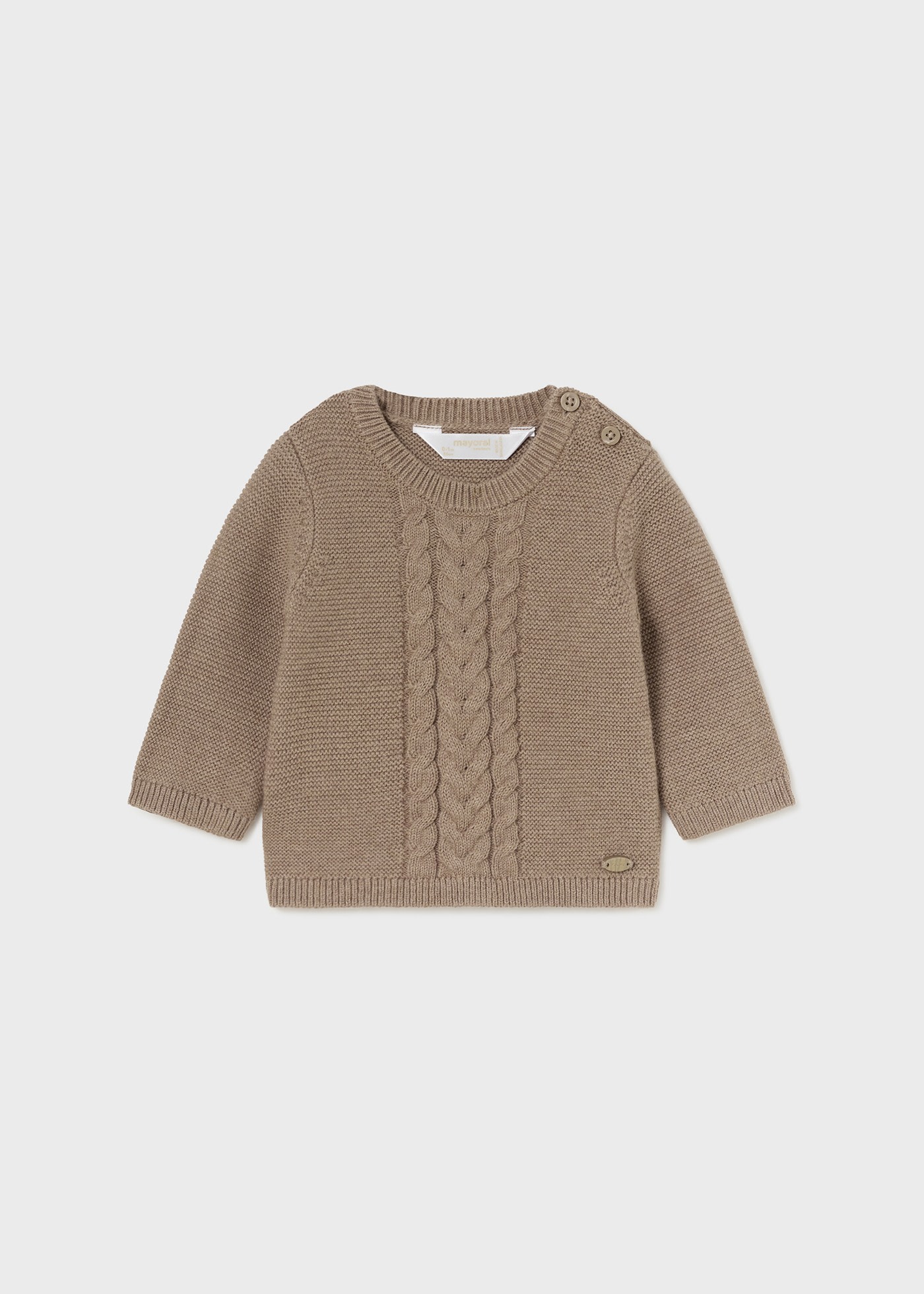 Pullover Flechtmuster Neugeborene
