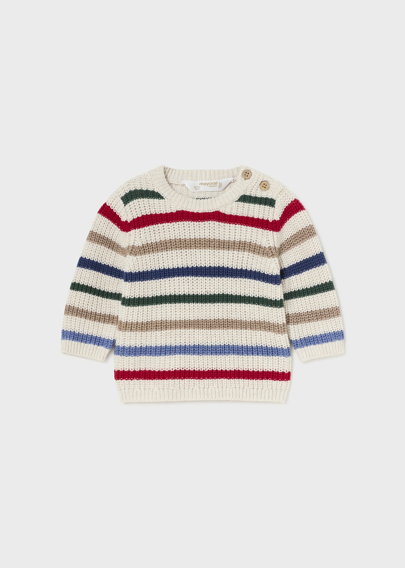 Newborn Striped Sweater