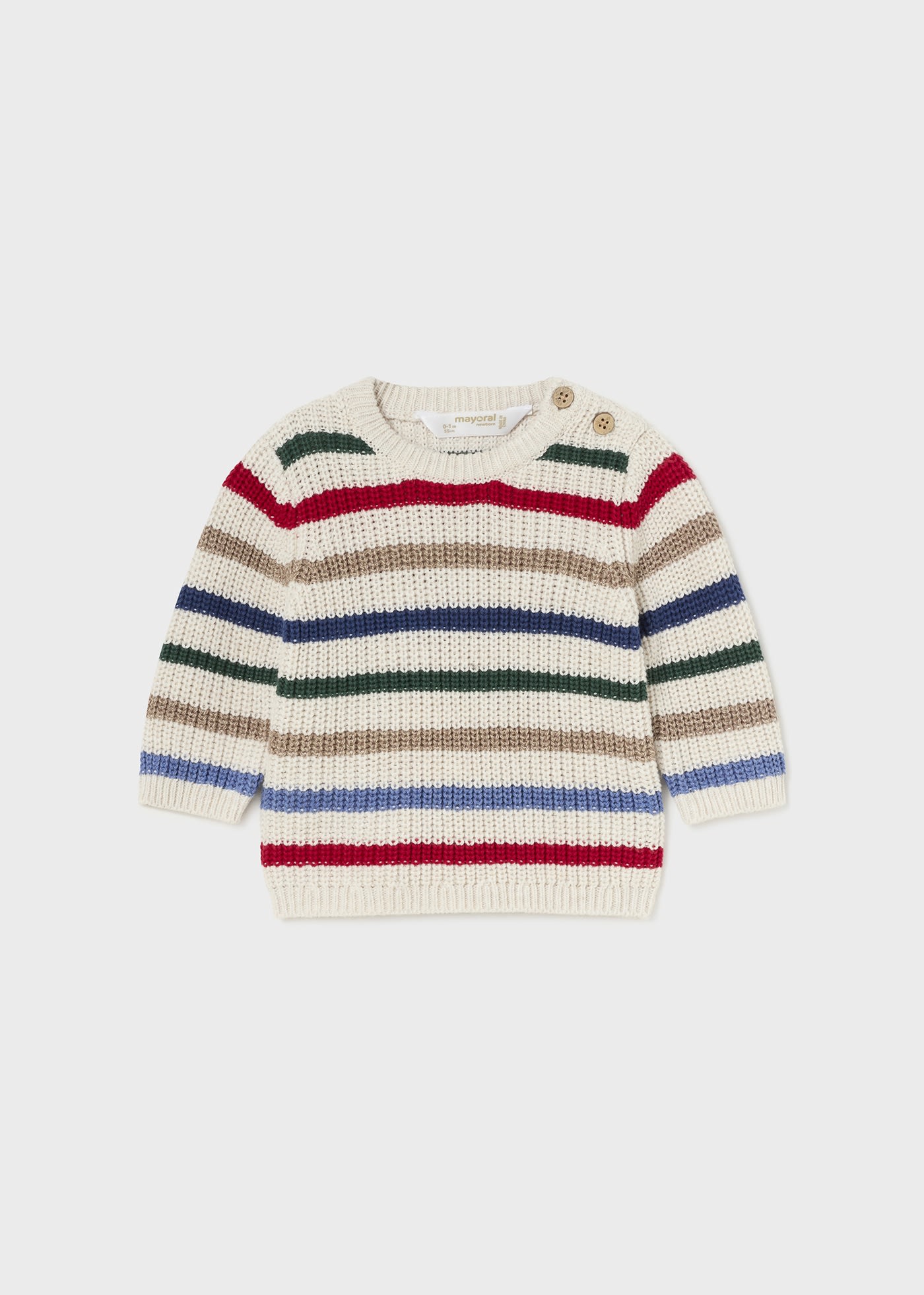 Sweter w paski dla maluszka