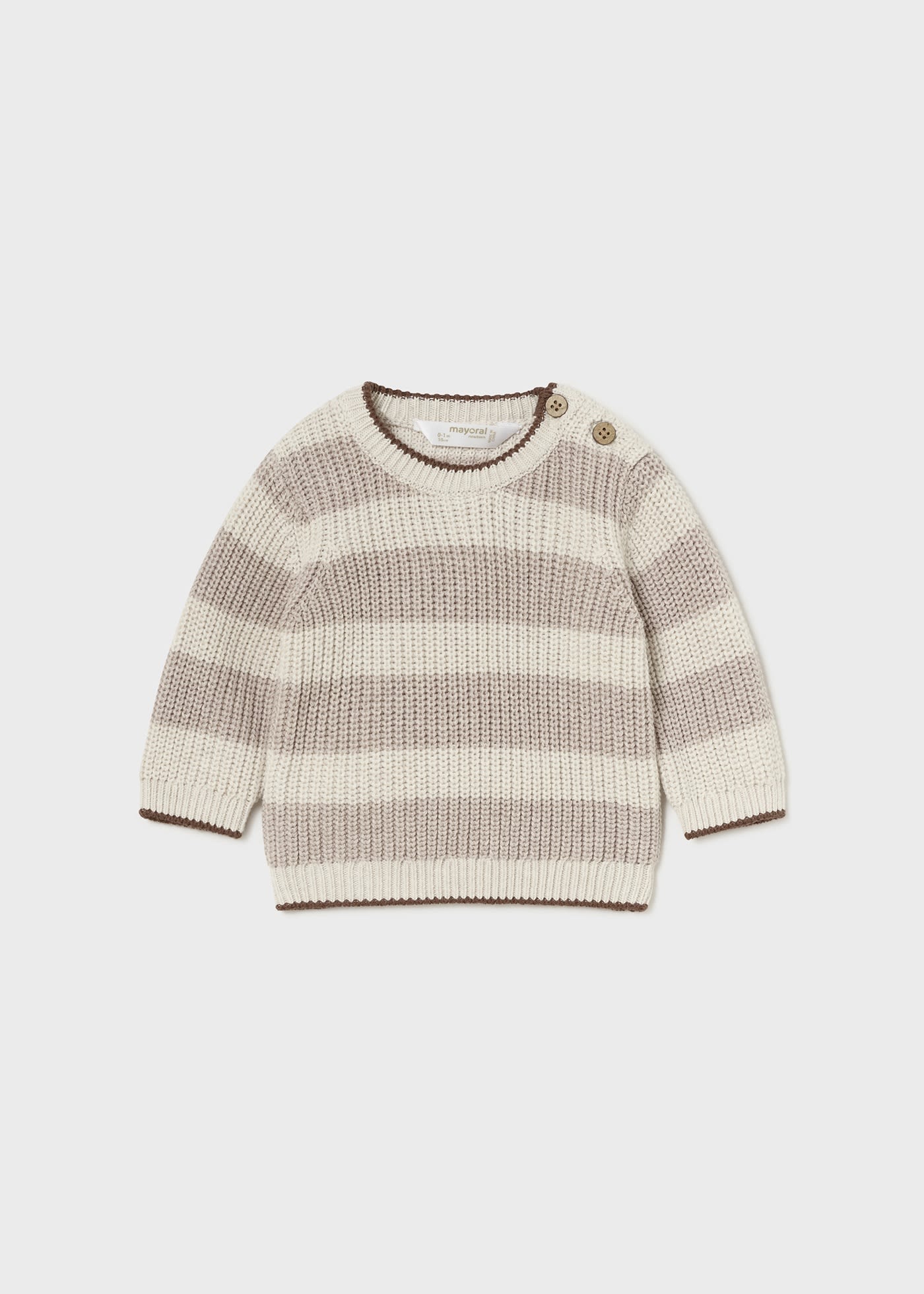 Newborn Boy Striped Jumper