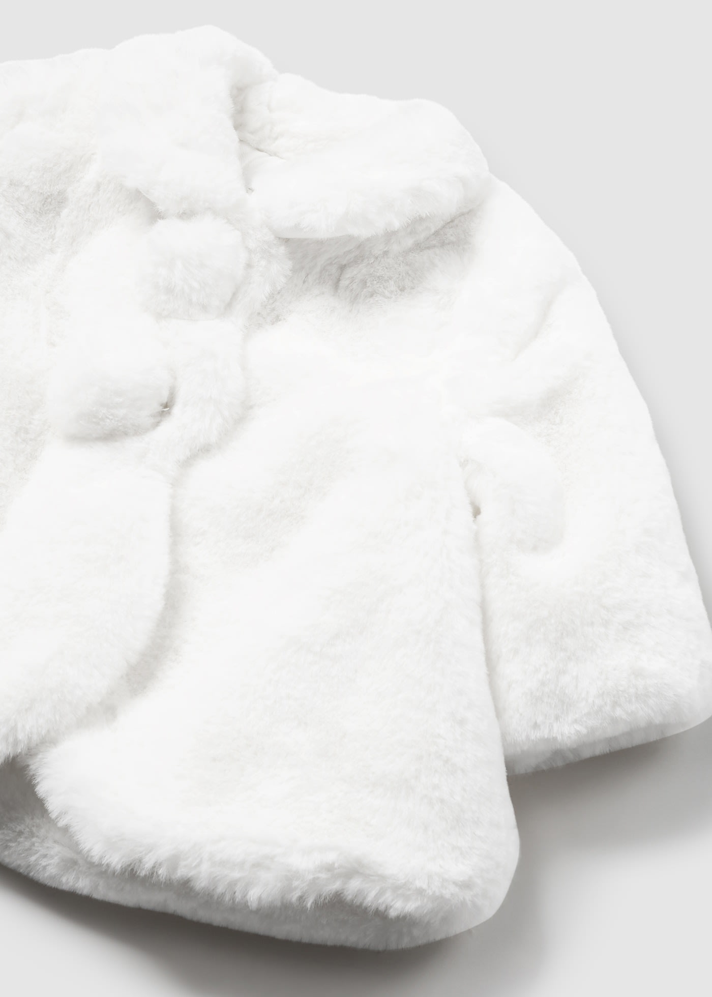 Newborn Faux Fur Coat