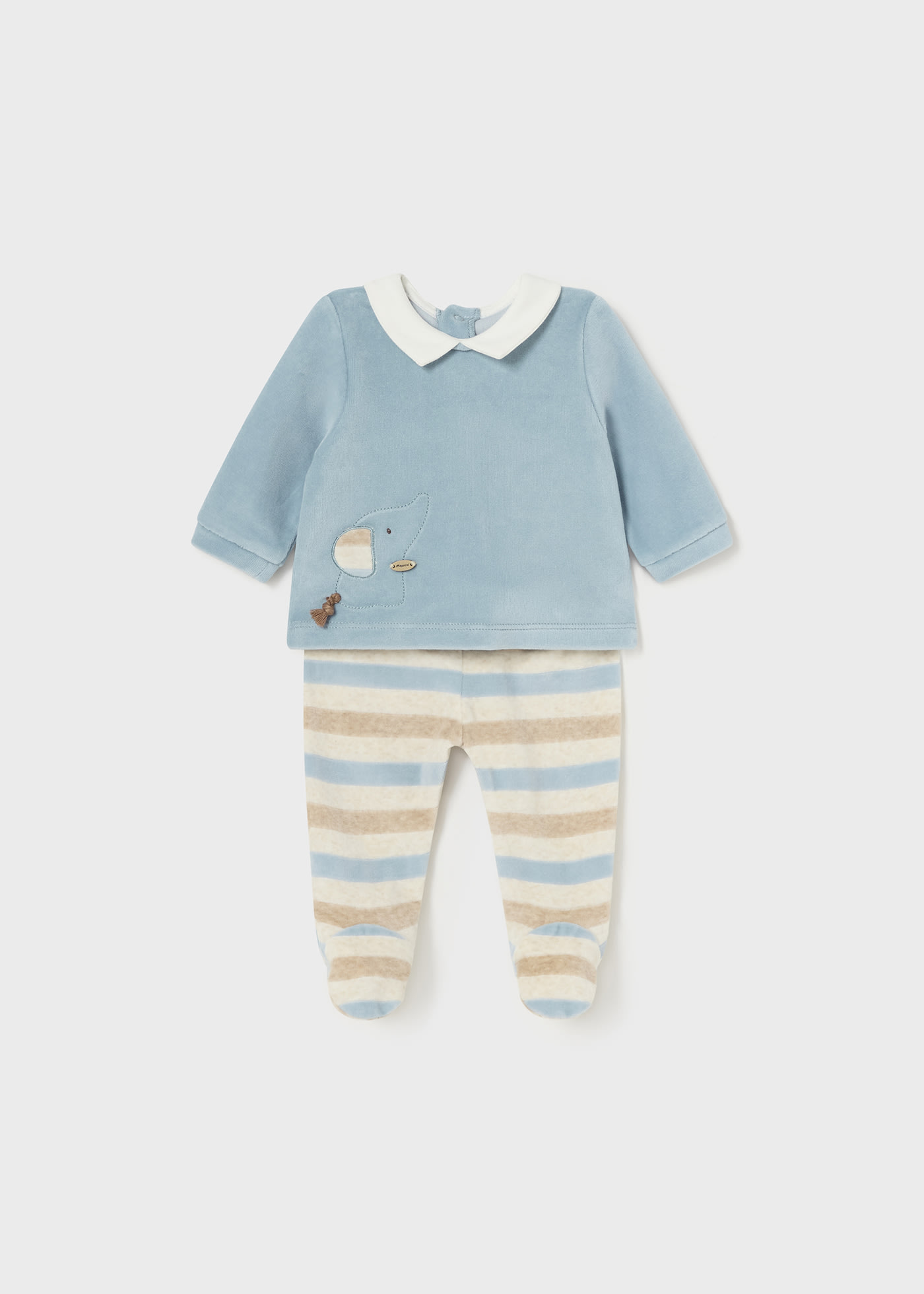 Newborn Sweater and Footed Pant Set