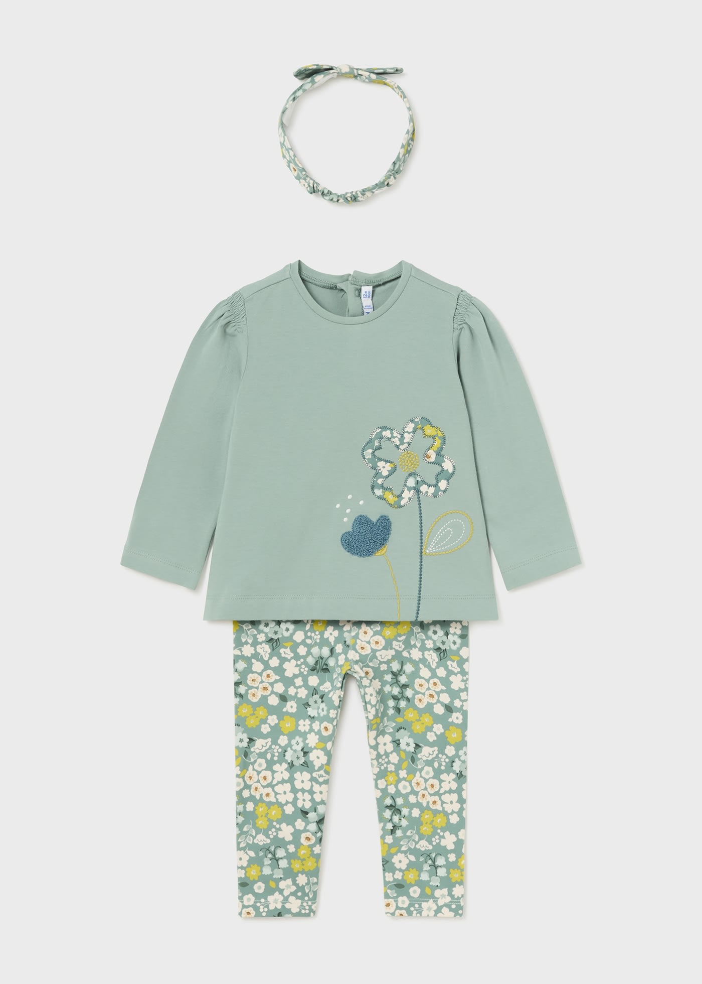 Baby 3 Piece Floral Set