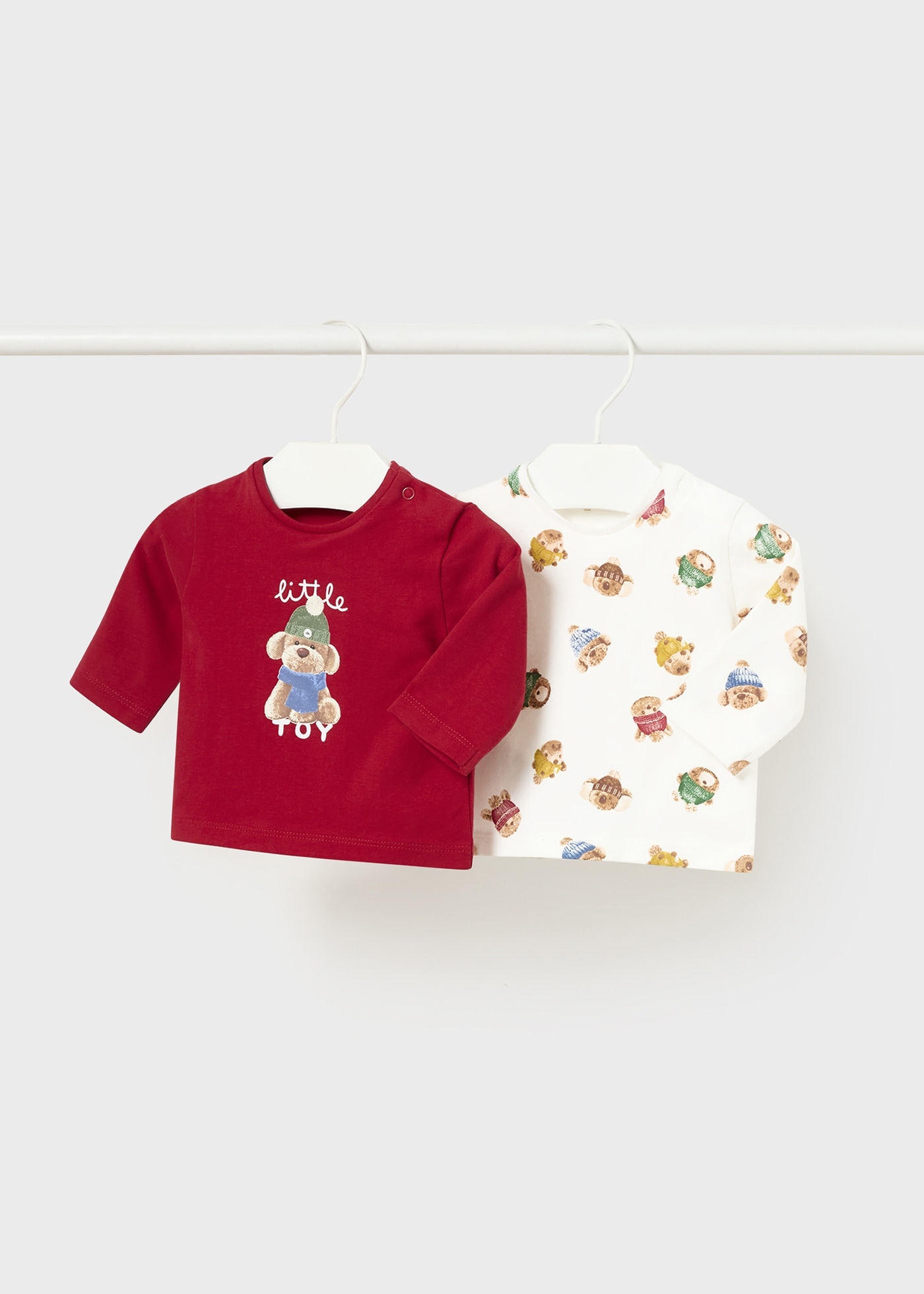 Newborn Boy Set of 2 Print T-Shirts