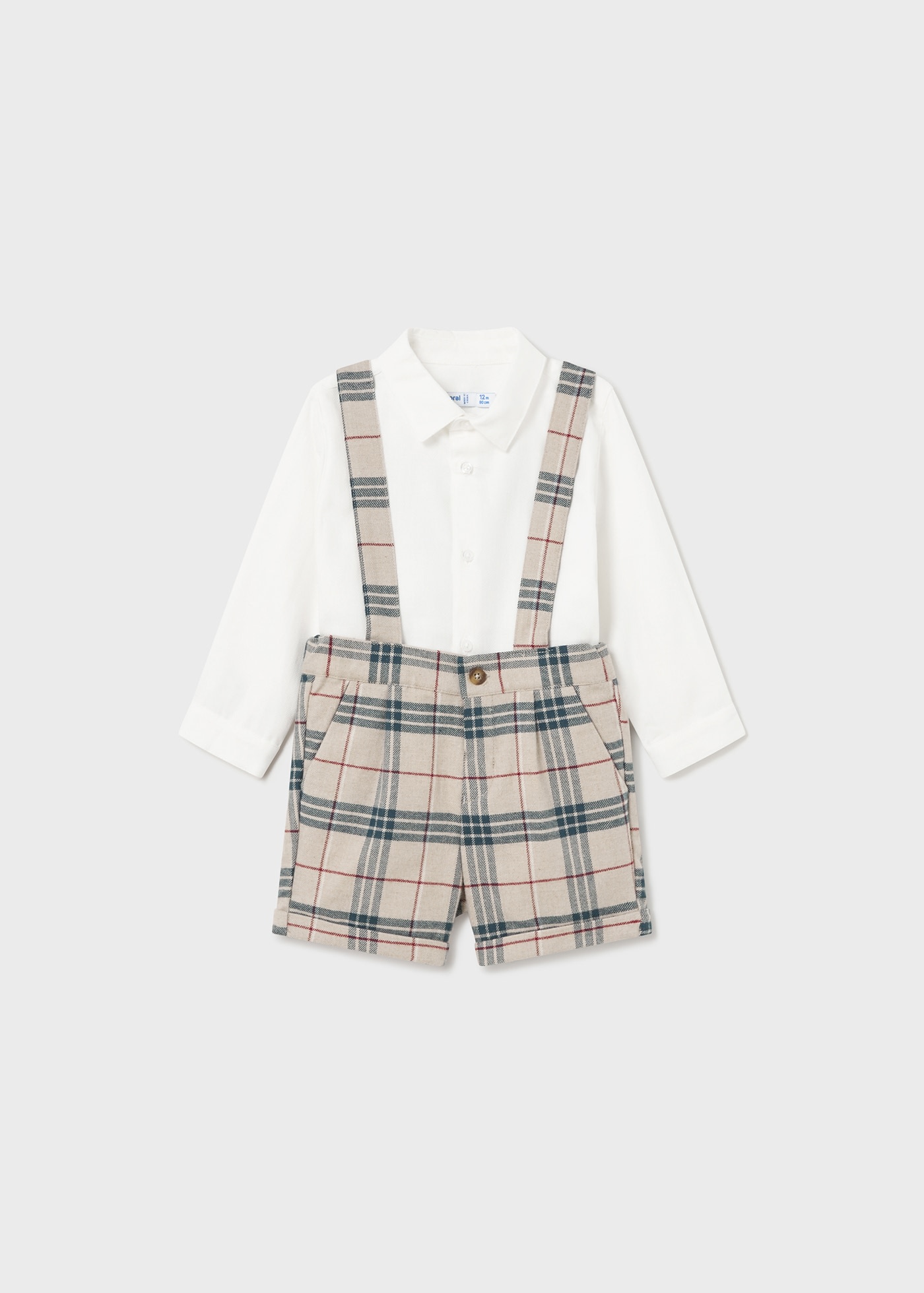 Ensemble bermuda et chemise bébé