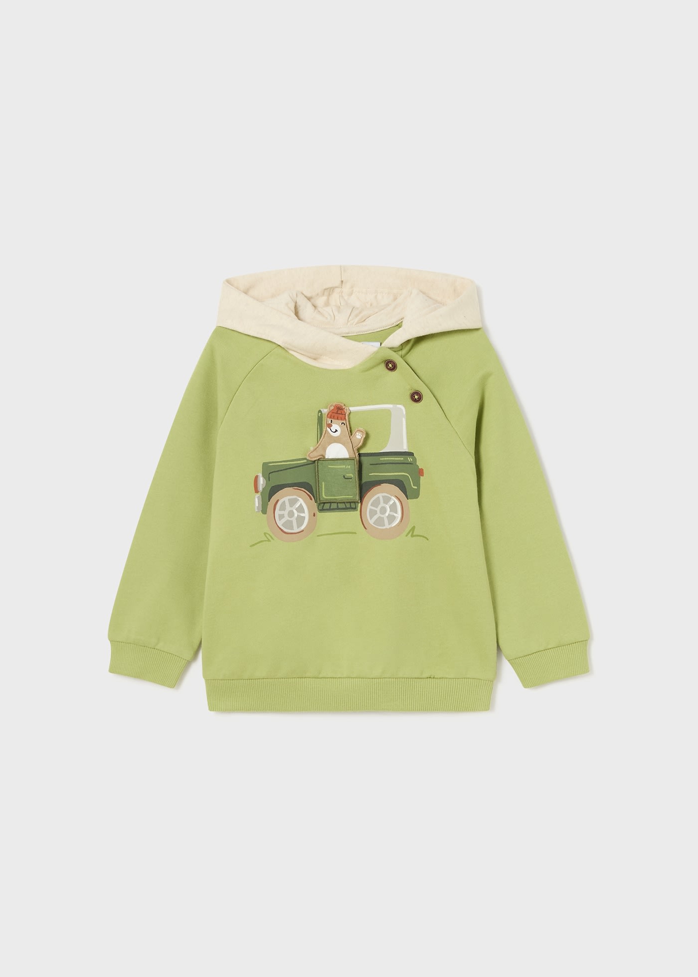 Sweatshirt interaktiv Auto Baby