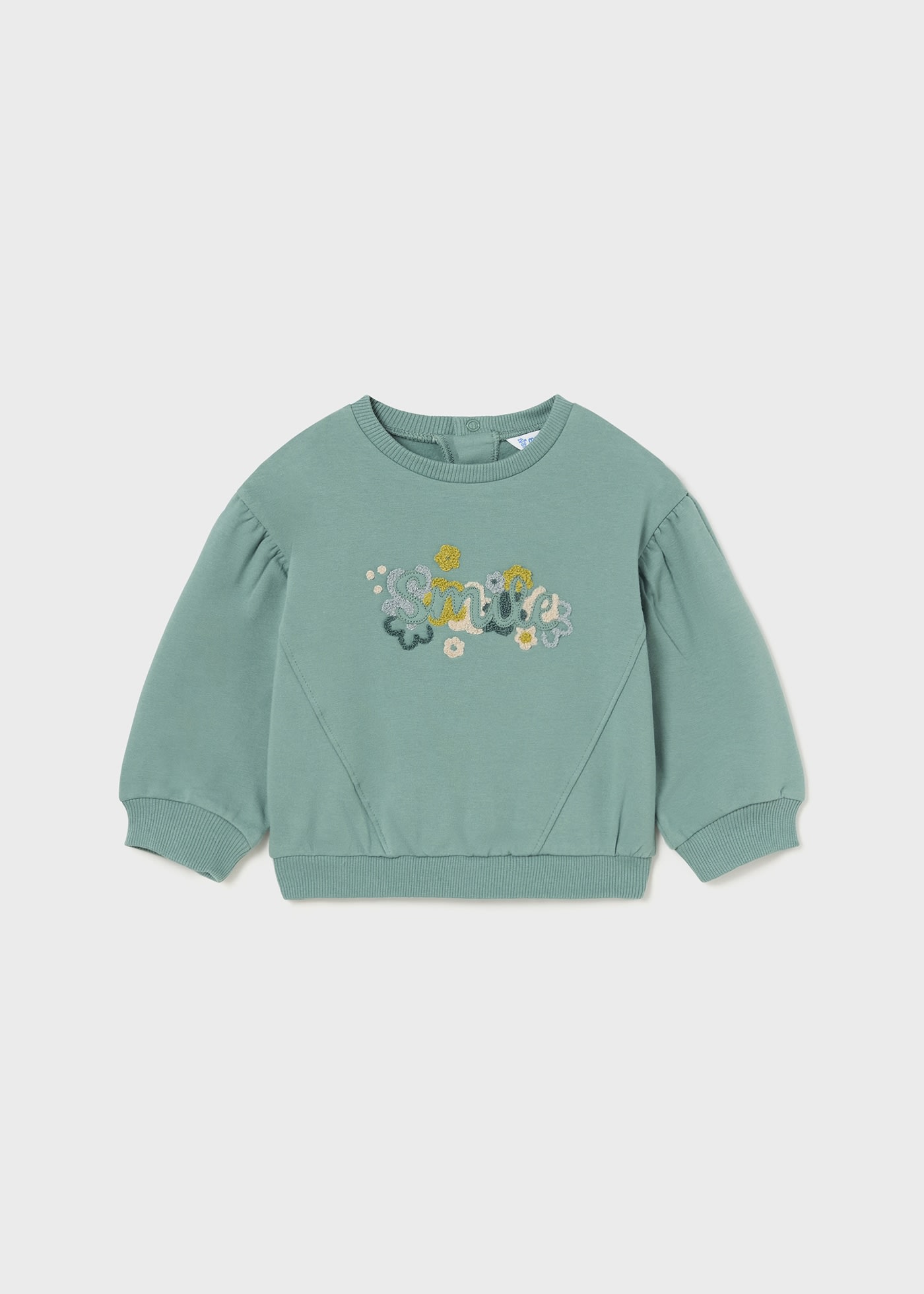 Sweat à manches bouffantes bébé