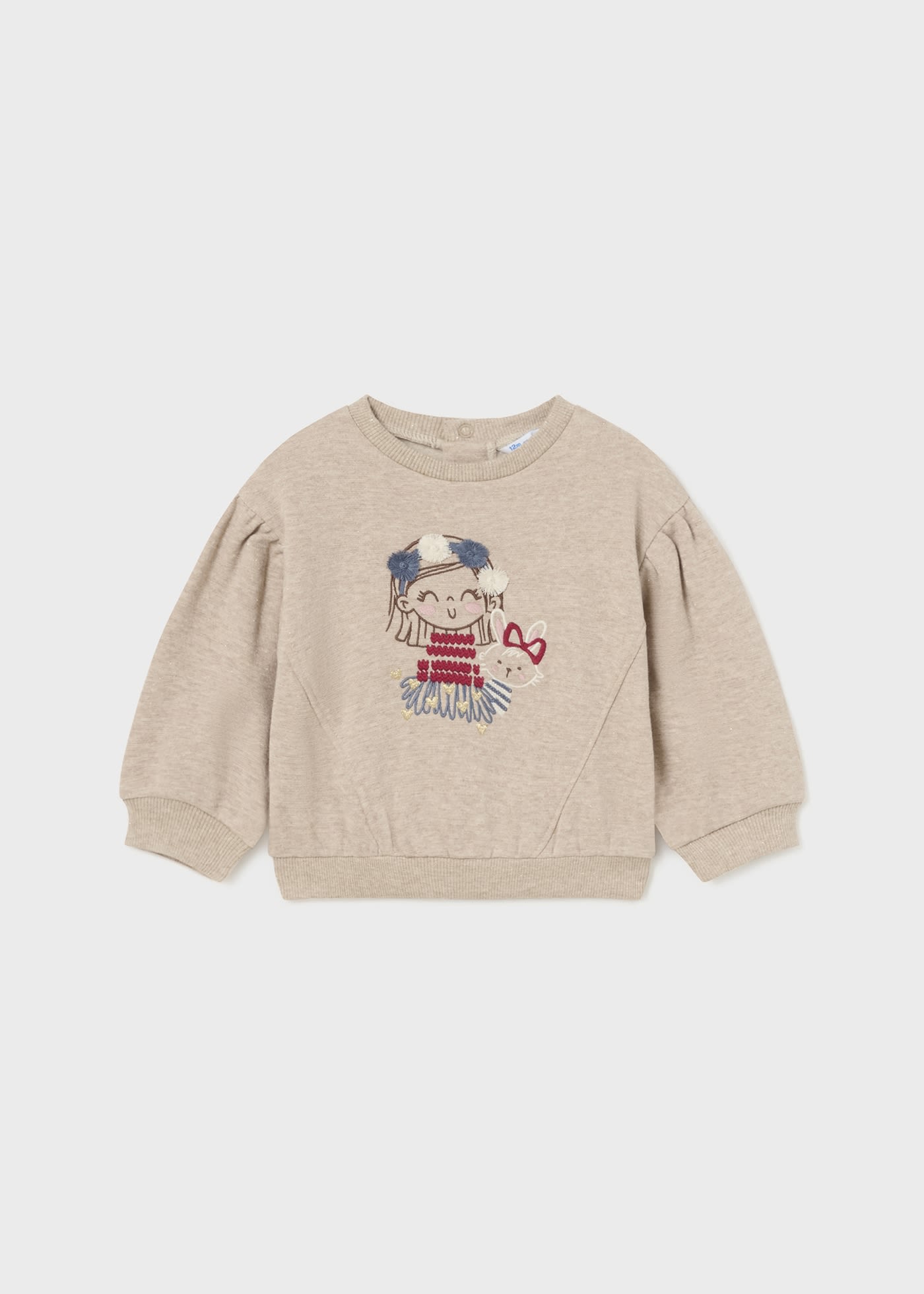 Sweatshirt Puffärmel Baby