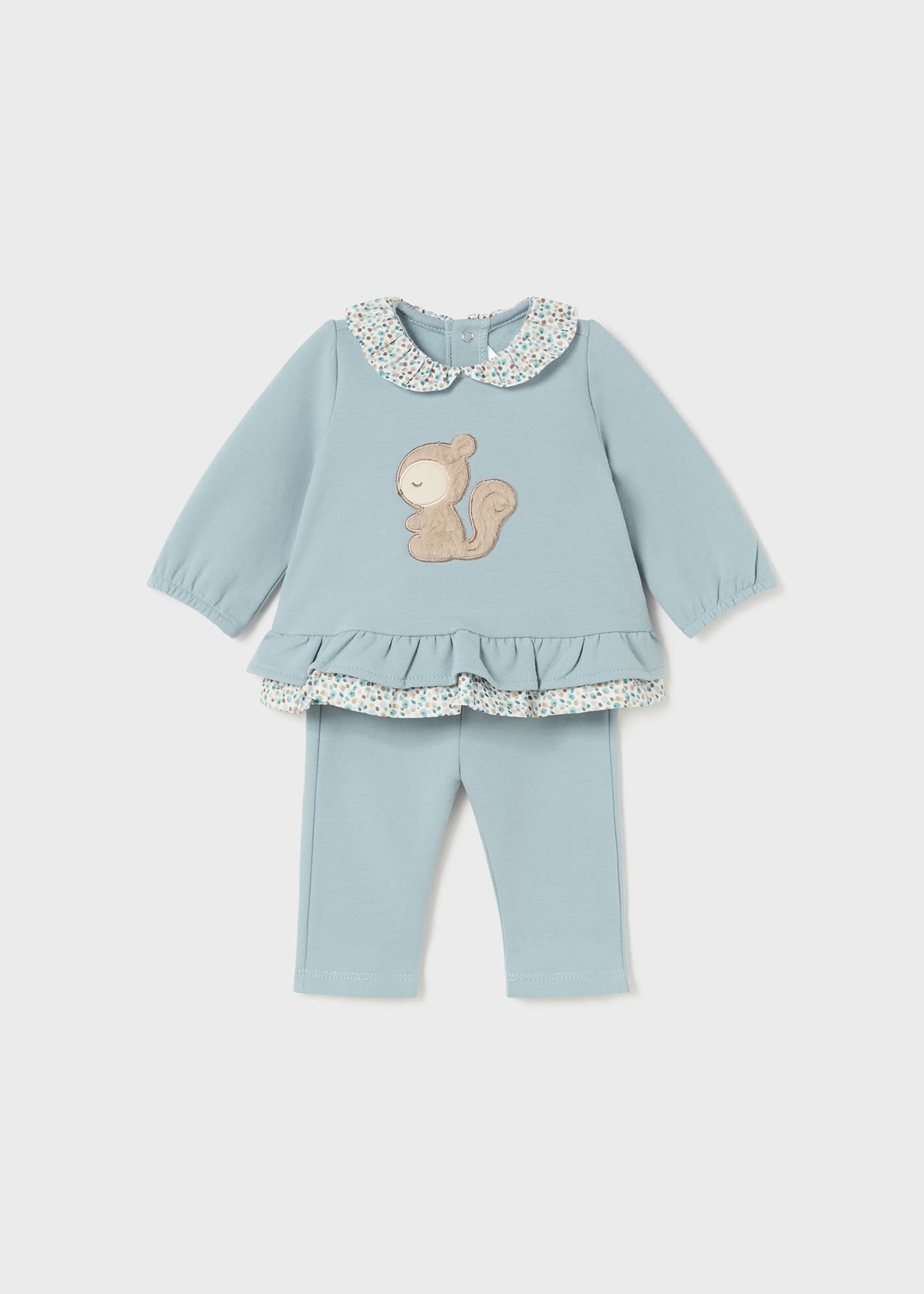 Newborn Ruffle Sweater and Pants Set