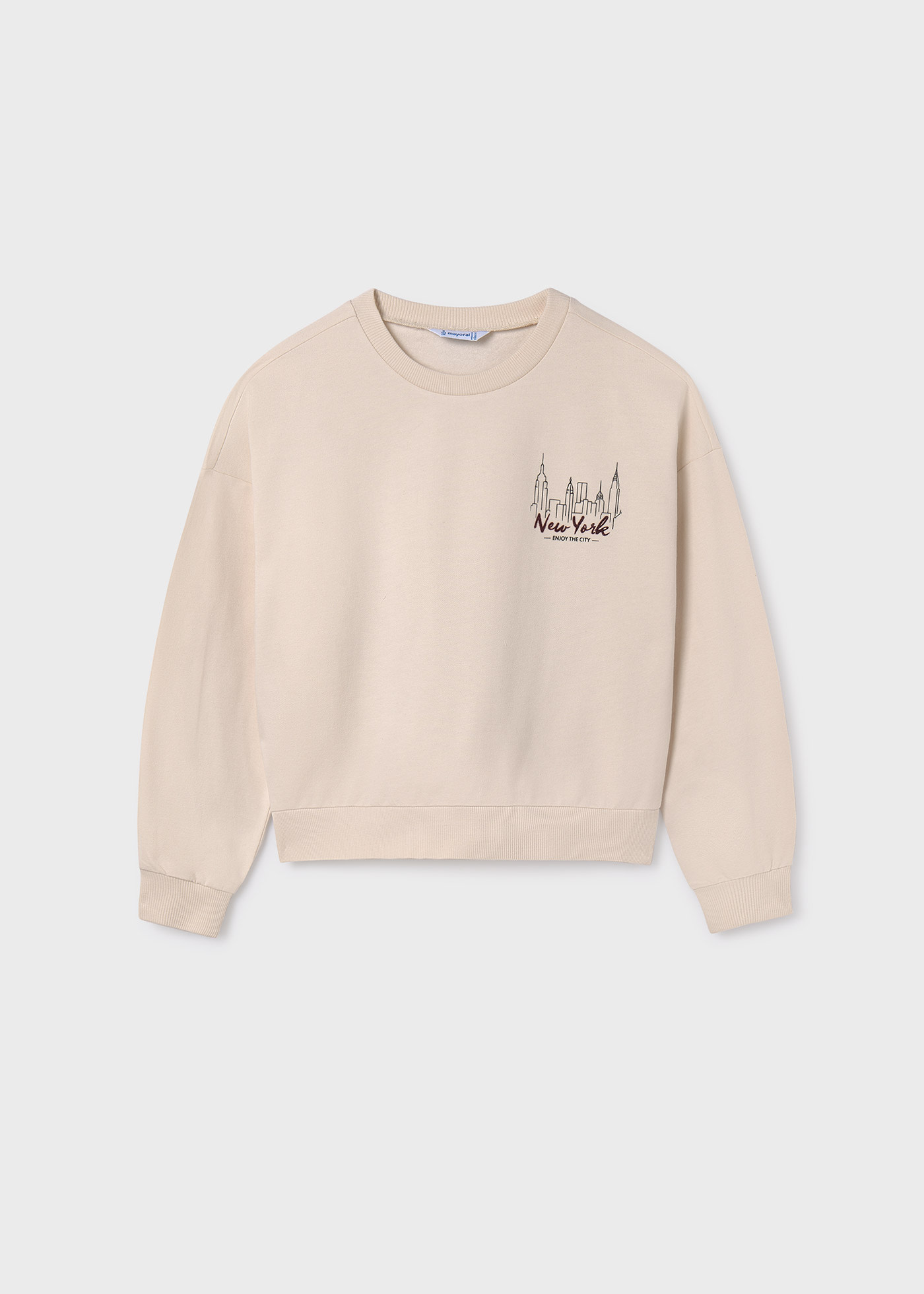 Sweatshirt mir weiten Ärmeln Teenager Mädchen