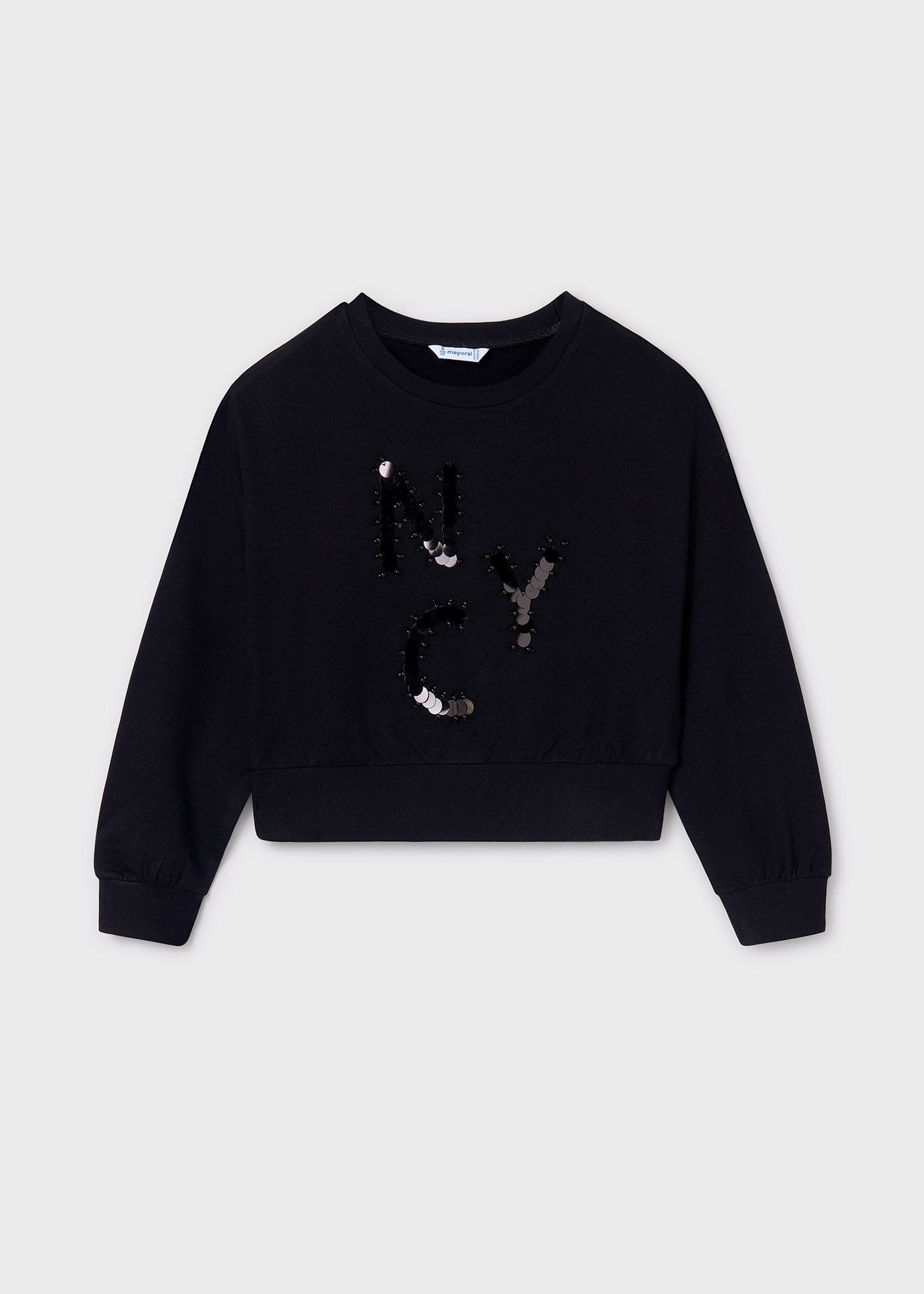 Bluza z aplikacją dla dziewczynki