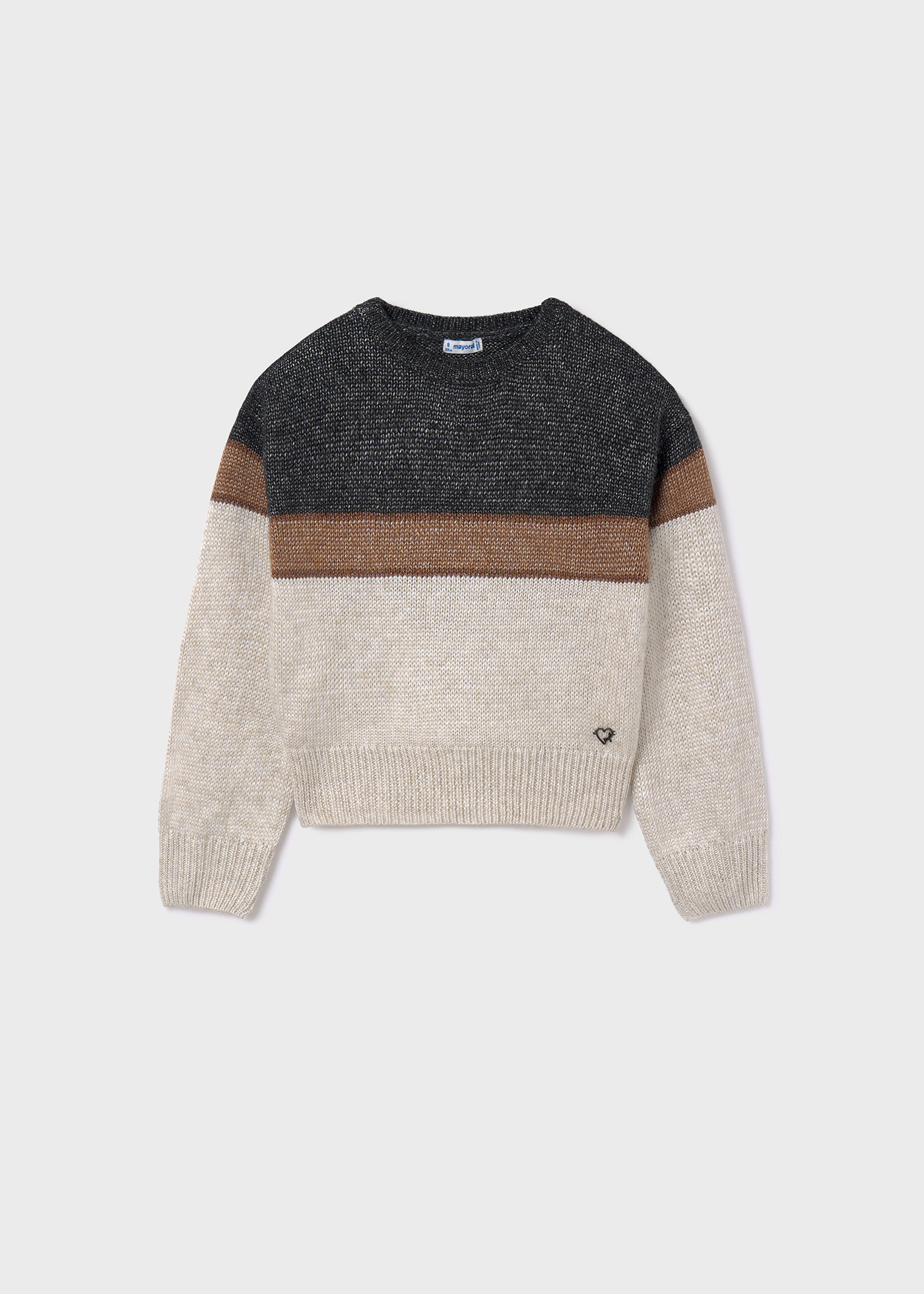 Maglione blocchi colore ragazza