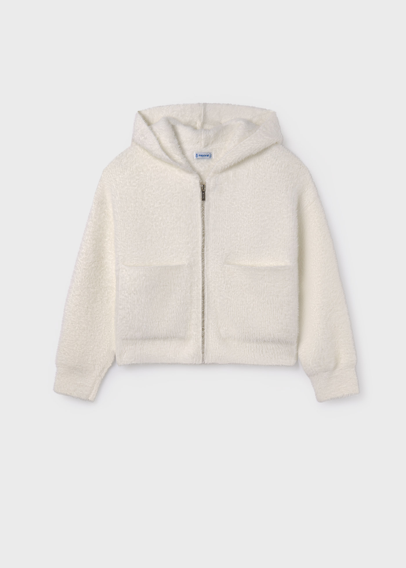 Girl Knit Zip Hoodie