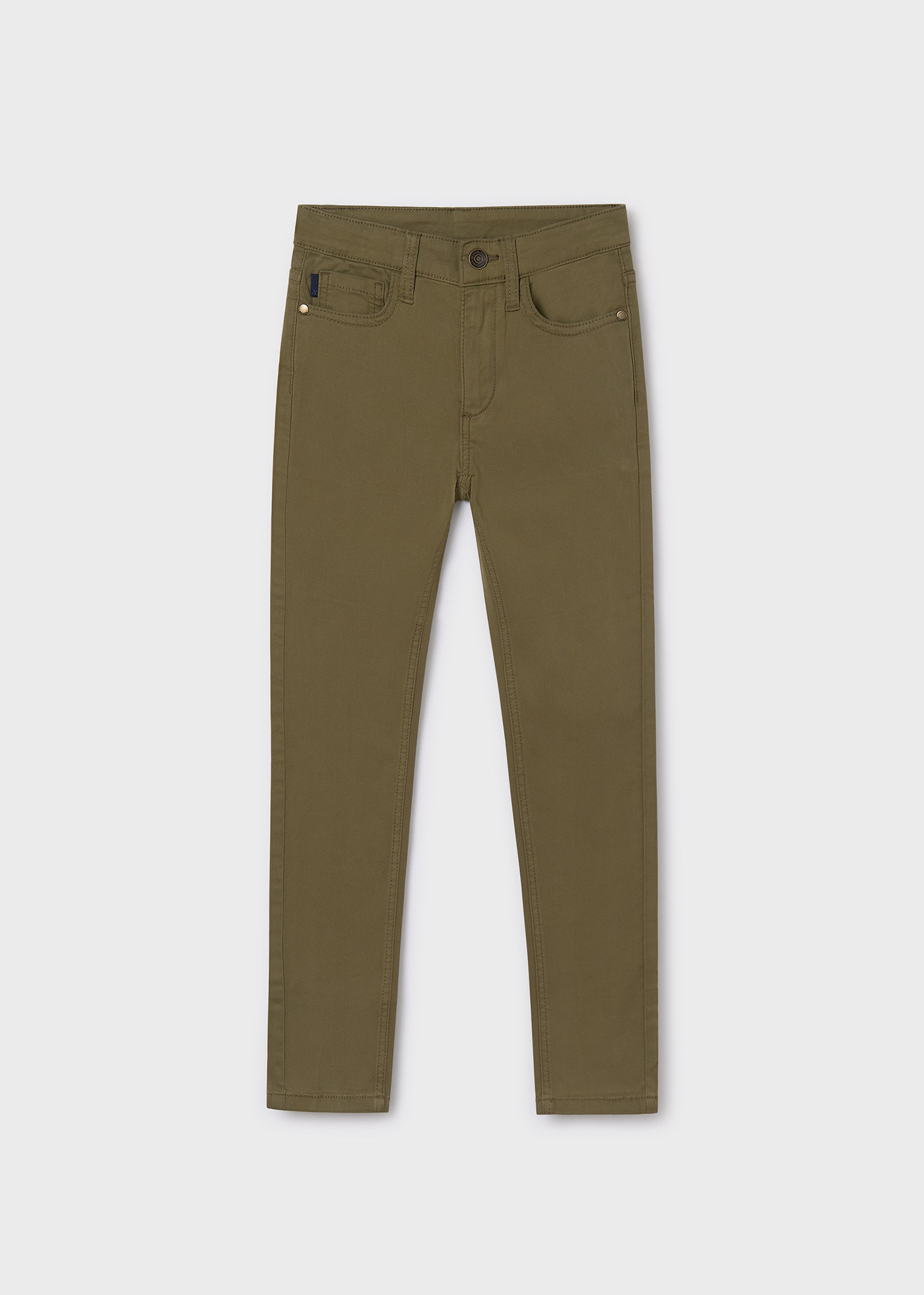 Pantalon basique coupe ajustée garçon