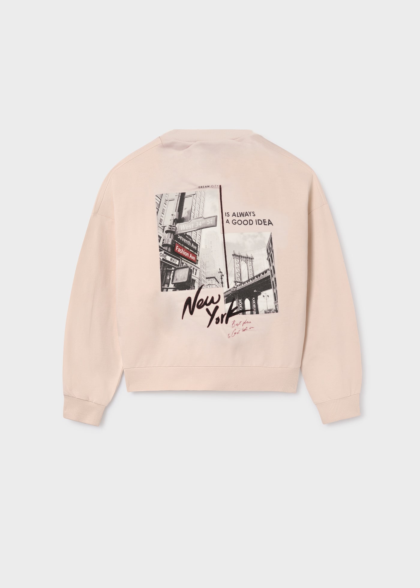 Bluza z bufiastymi rękawami dla dziewczynki