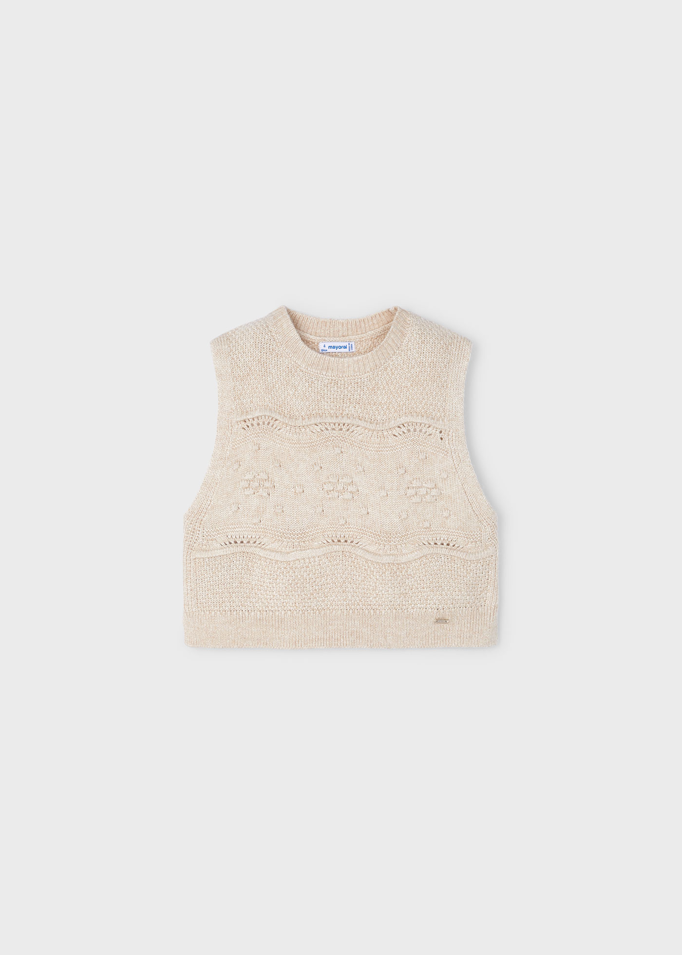 Gilet in maglia bambina