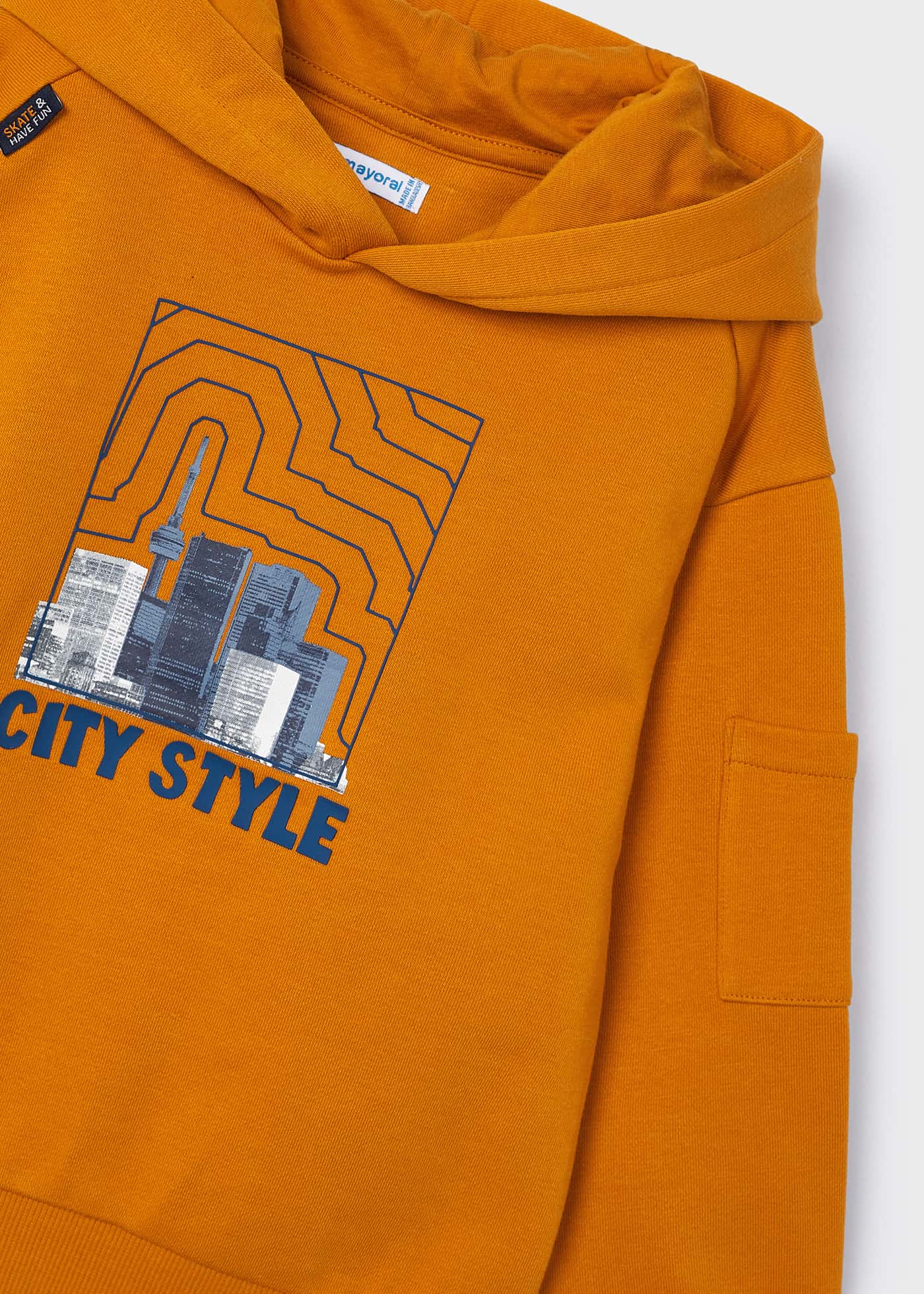 Boy City Print Hoodie