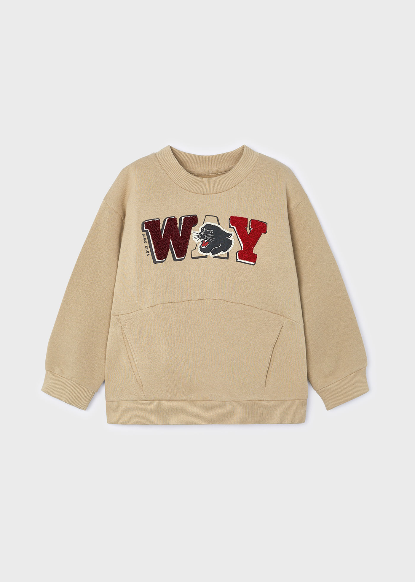 Sweatshirt Text Jungen