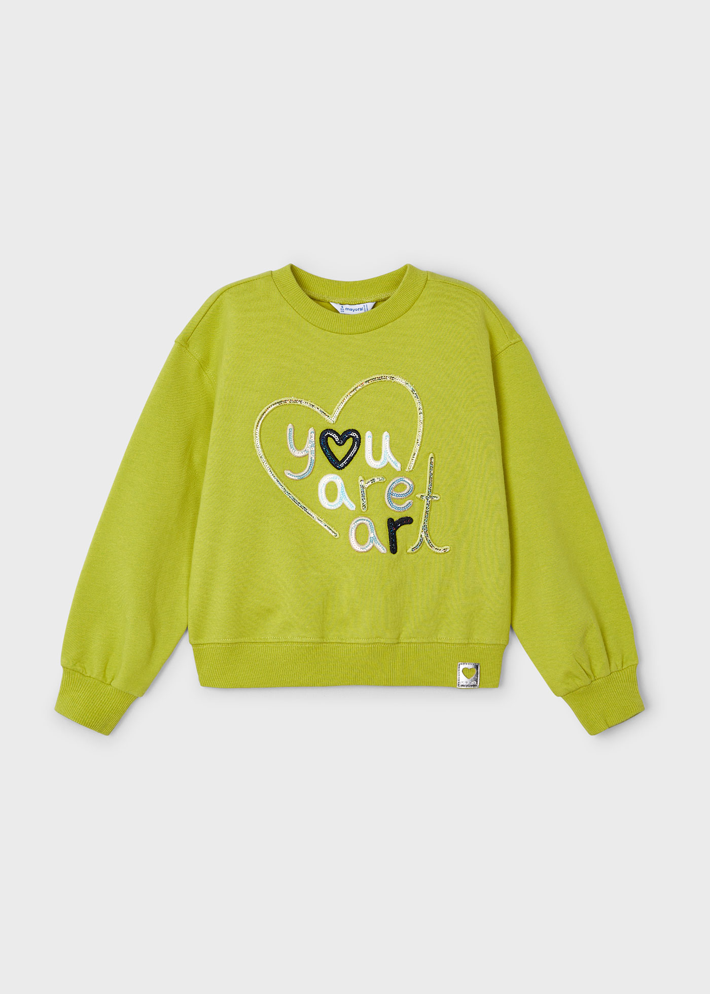 Girl Embroidered Sweatshirt