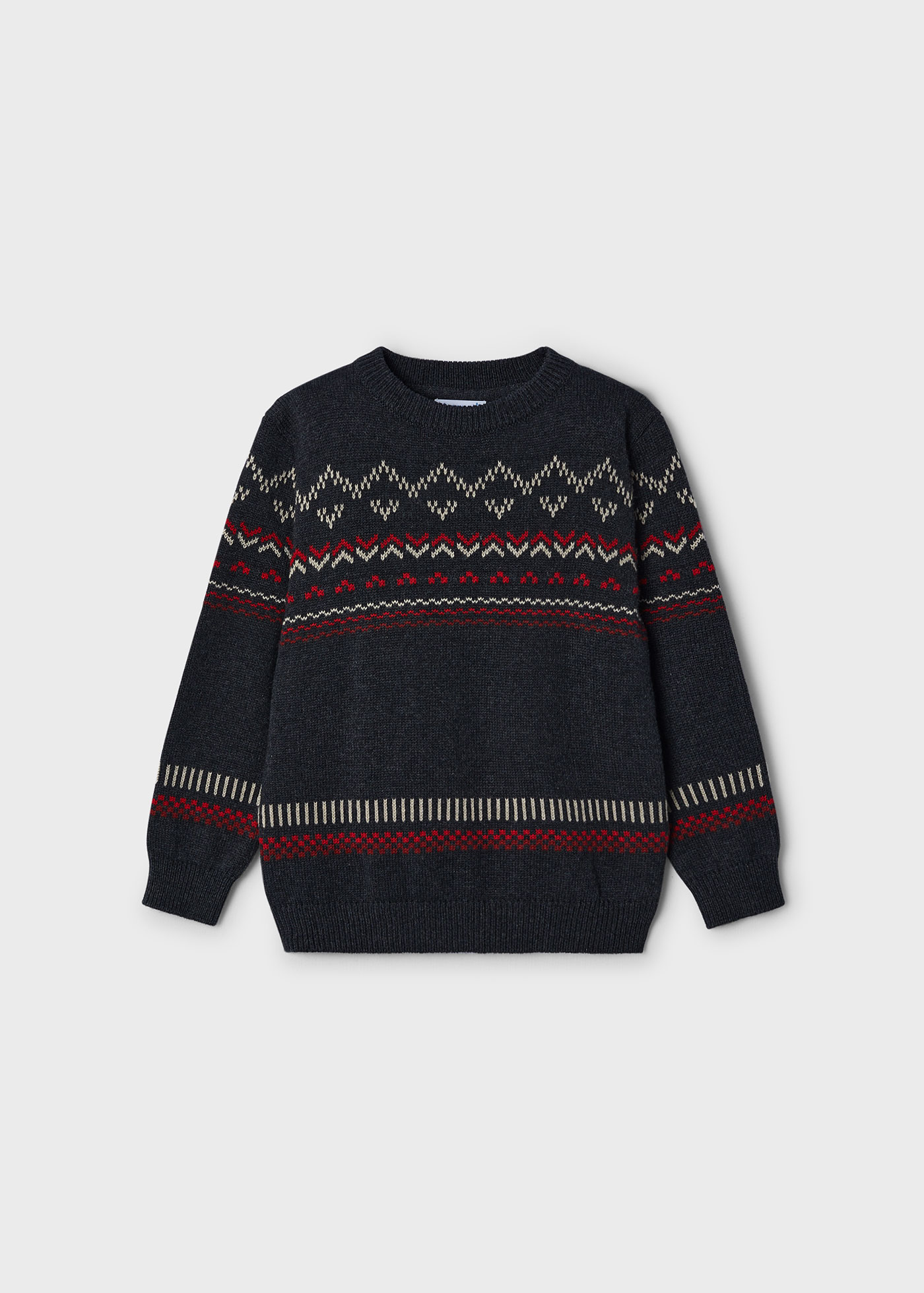 Boy Jacquard Jumper