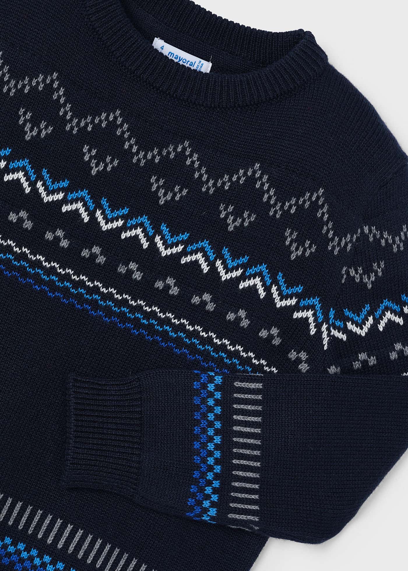 Boy Jacquard Sweater