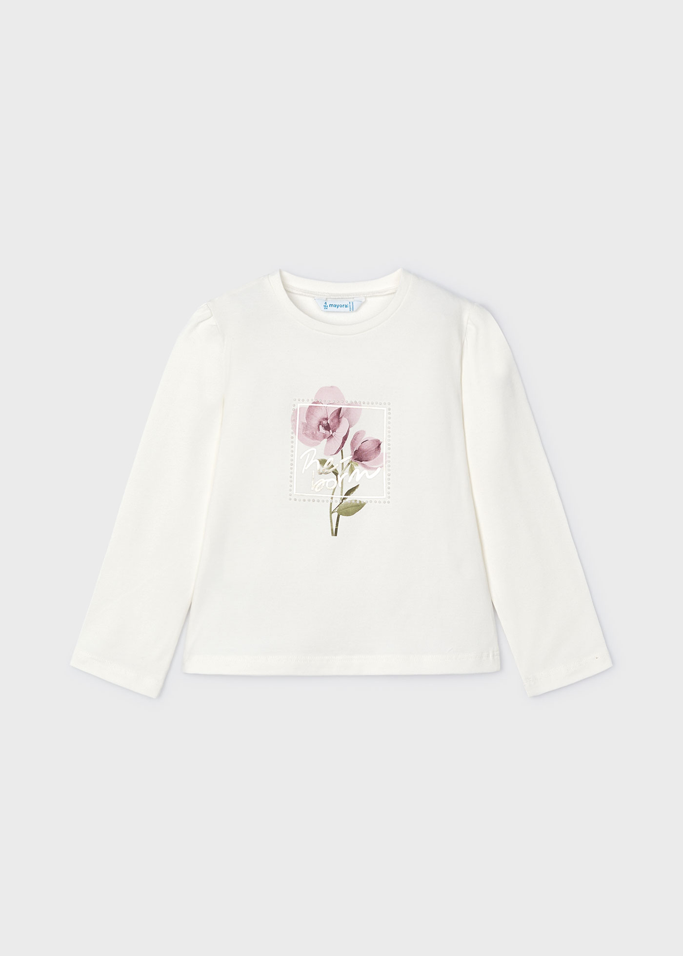 T-shirt fleurs fille