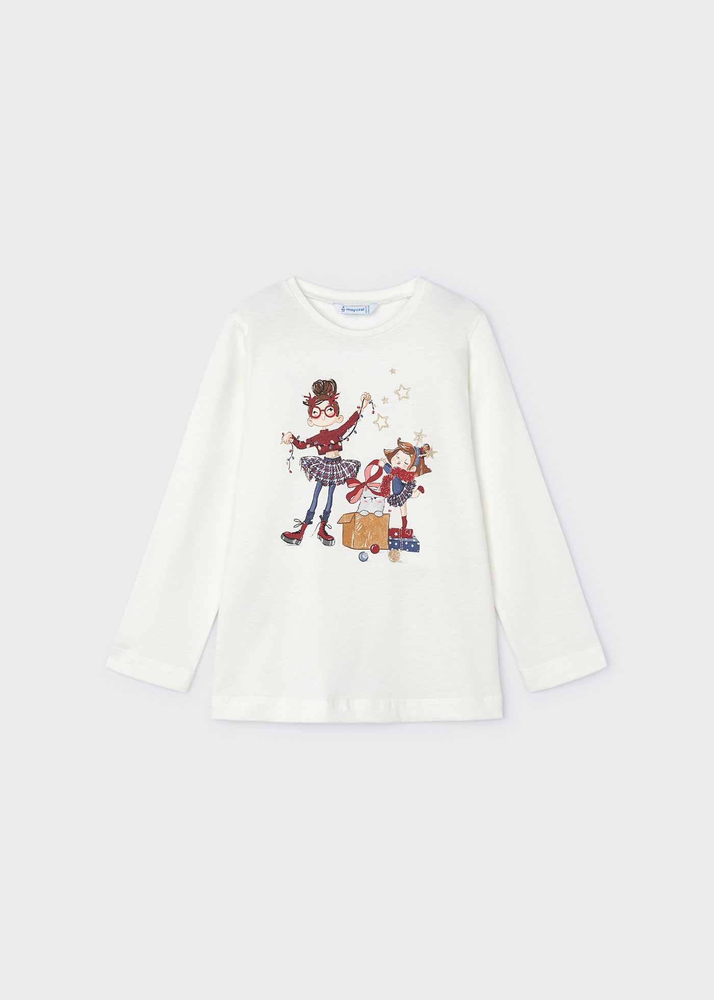 Camiseta dibujo niña