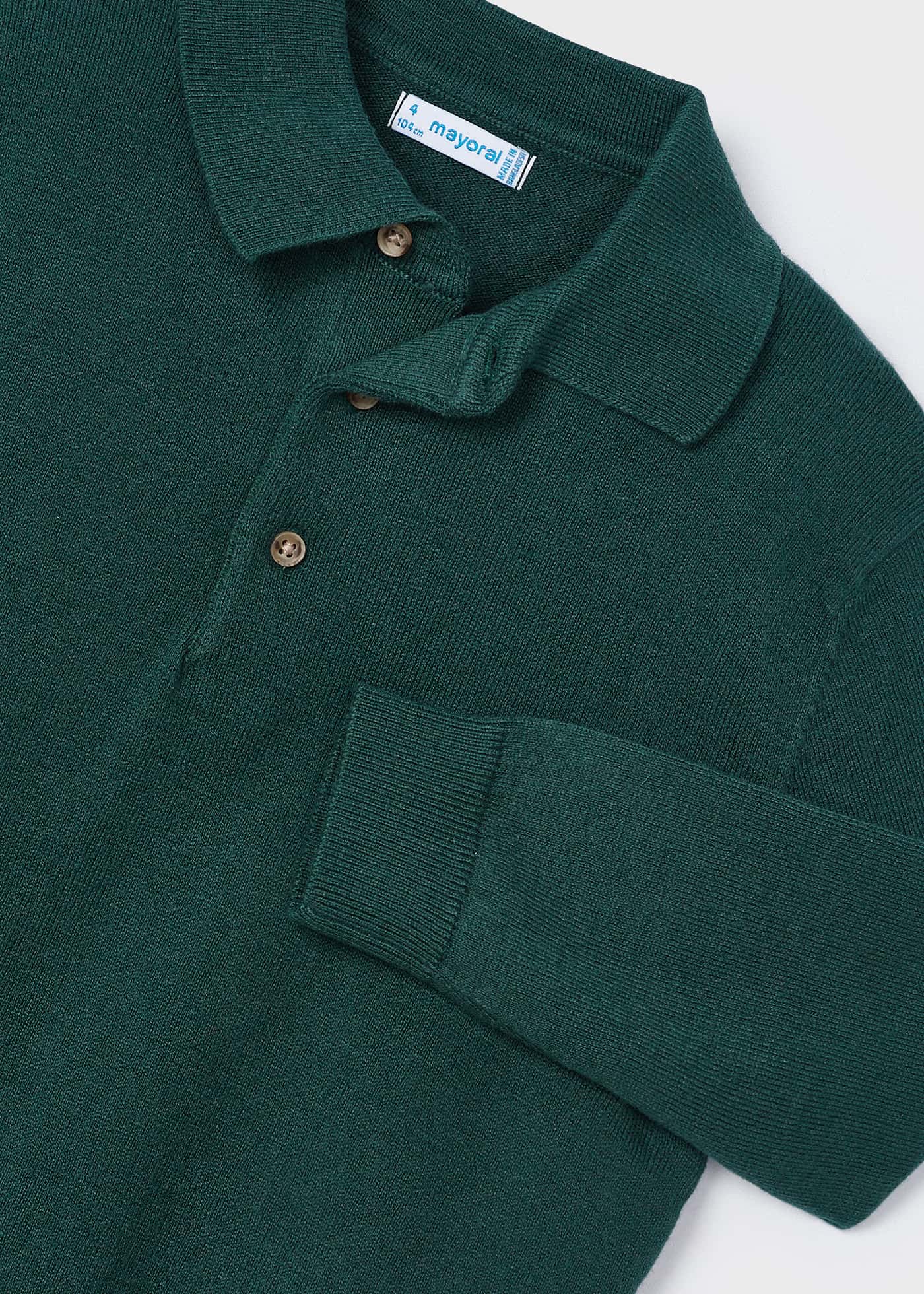 Polo tricot menino